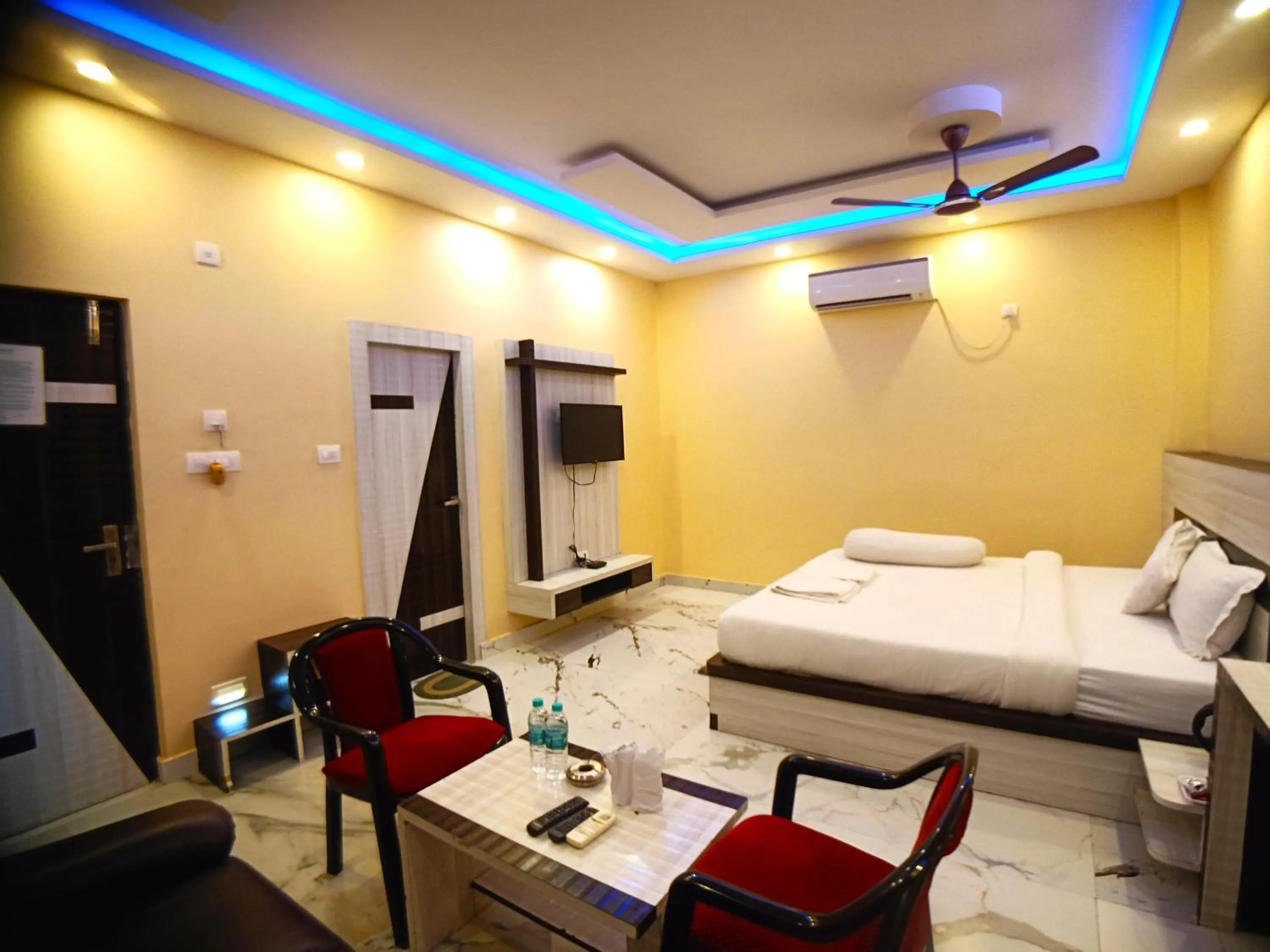 Bed in Samudra Bilas Resort, Mandarmoni