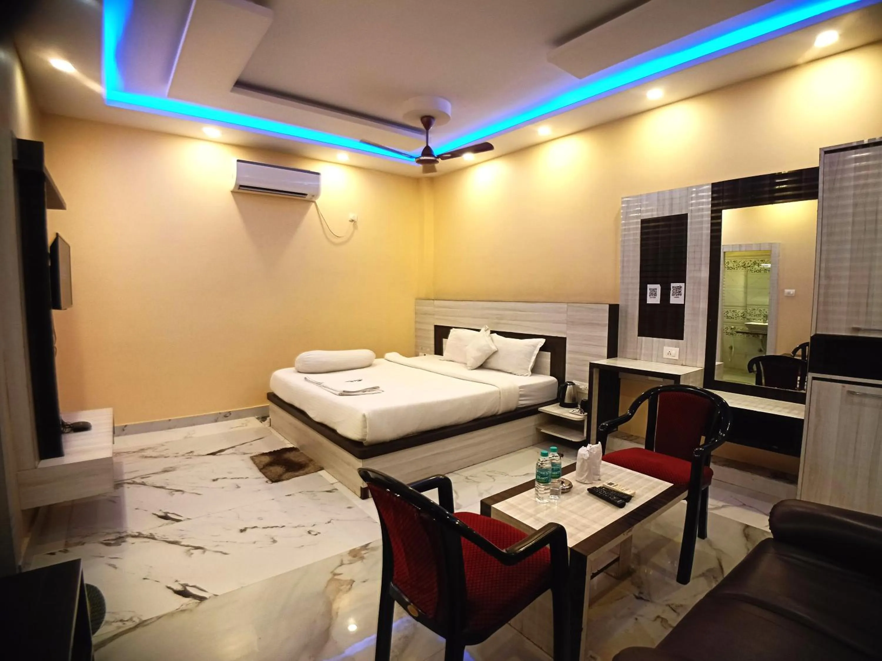 Bed in Samudra Bilas Resort, Mandarmoni