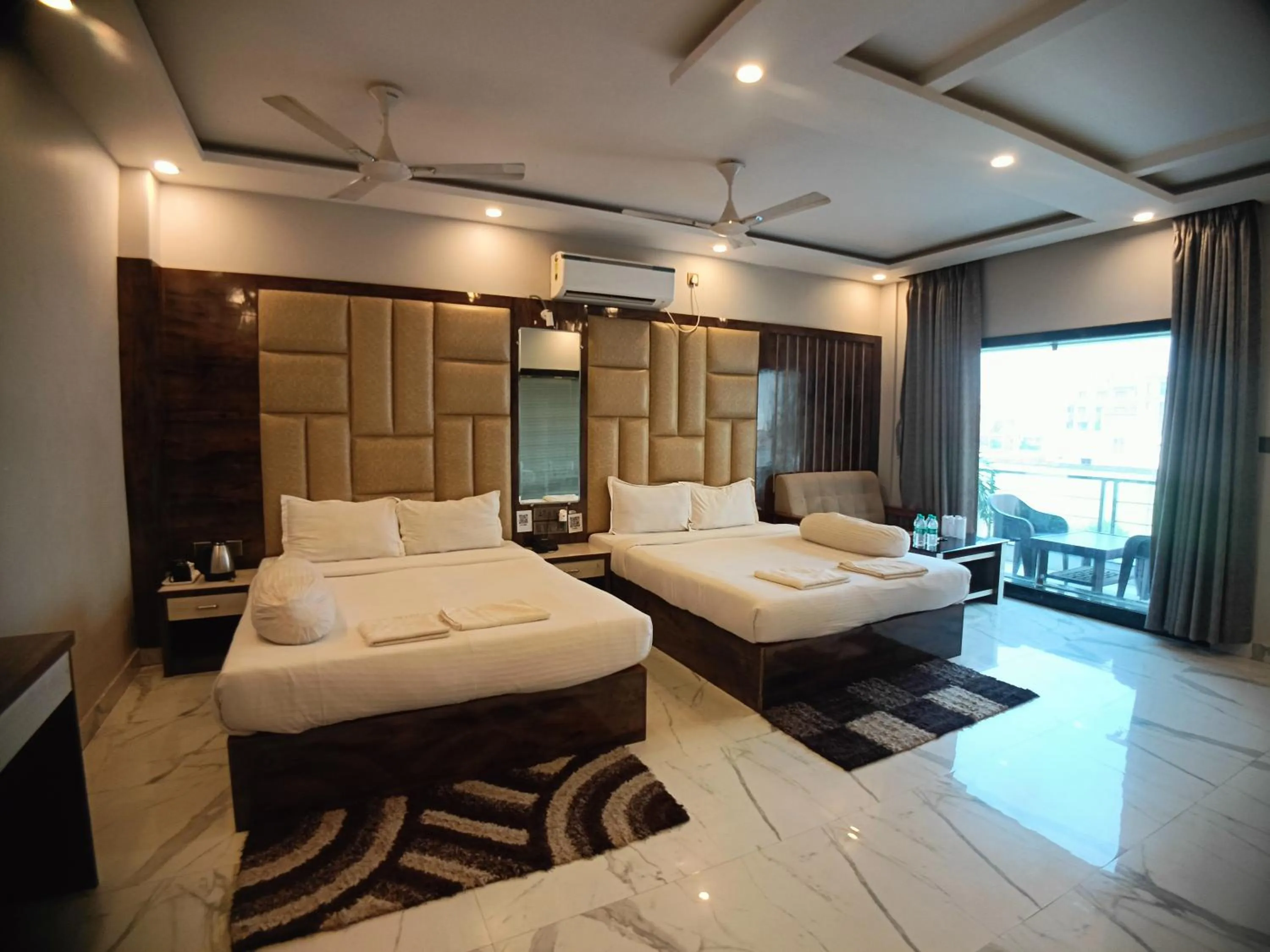 Bed in Samudra Bilas Resort, Mandarmoni