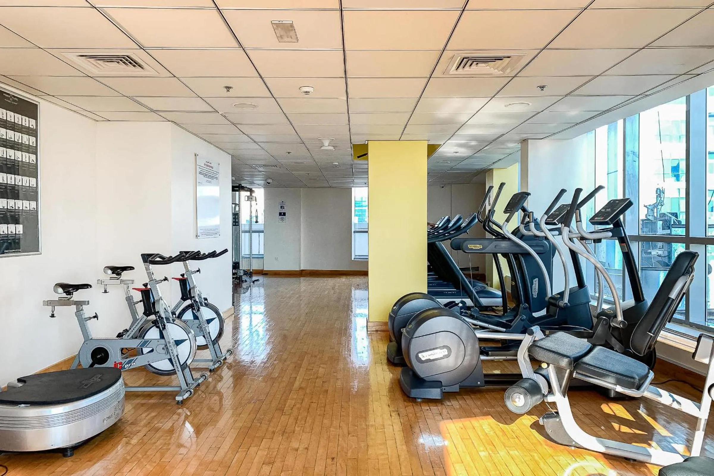 Fitness centre/facilities in Airstay - Chic Studio - Marina View - Dubai Marina - Monthly Offer Available