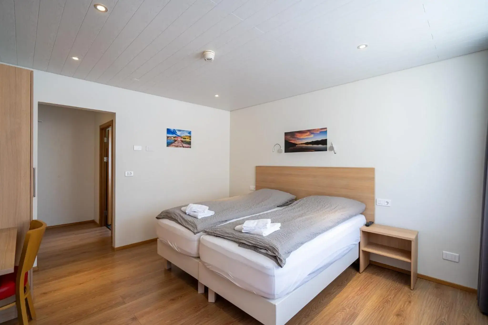 Bedroom, Bed in Hotel Eskifjörður Bedroom, Bed in Hotel Eskifjörður