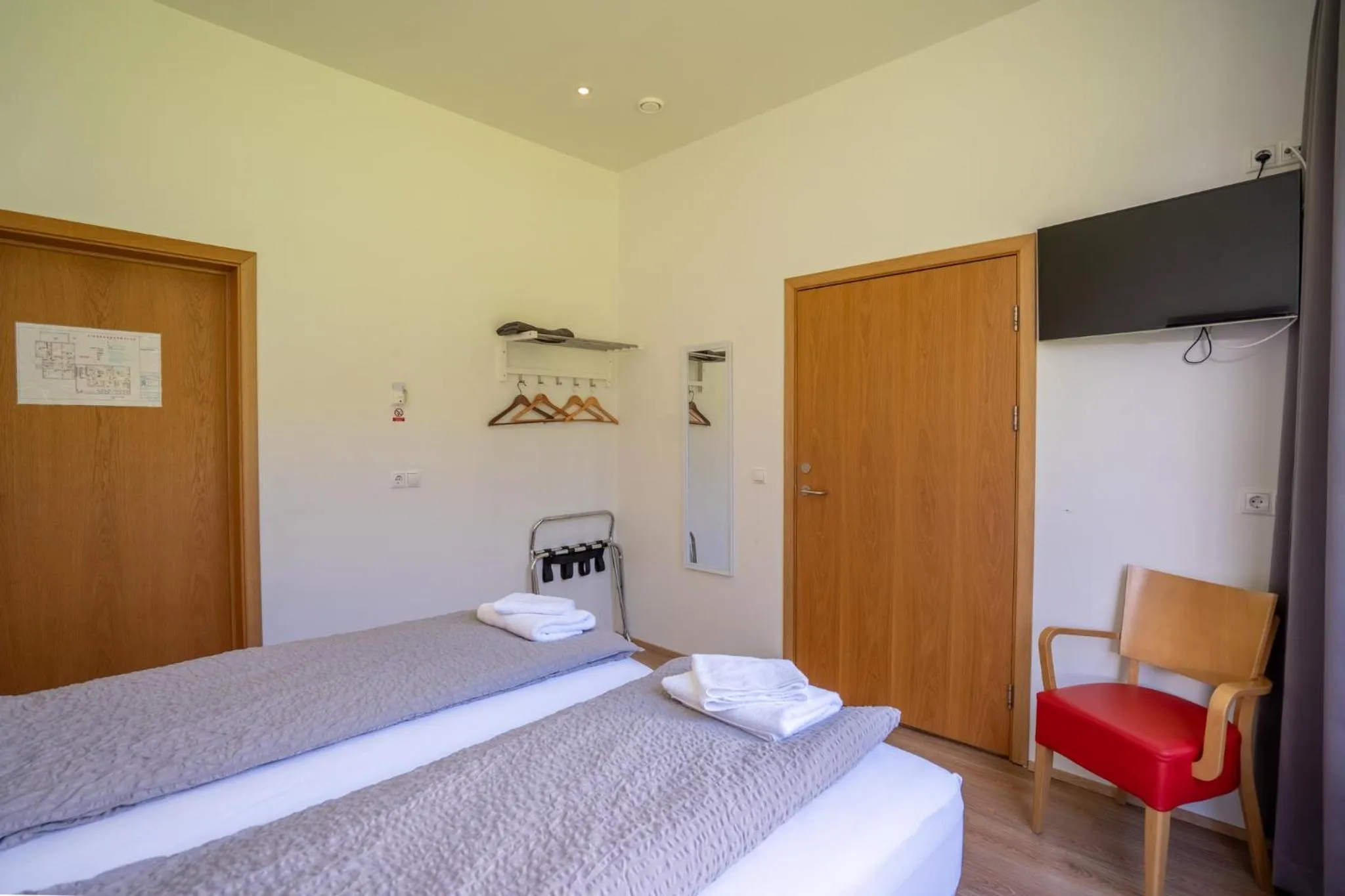 Bedroom, Bed in Hotel Eskifjörður