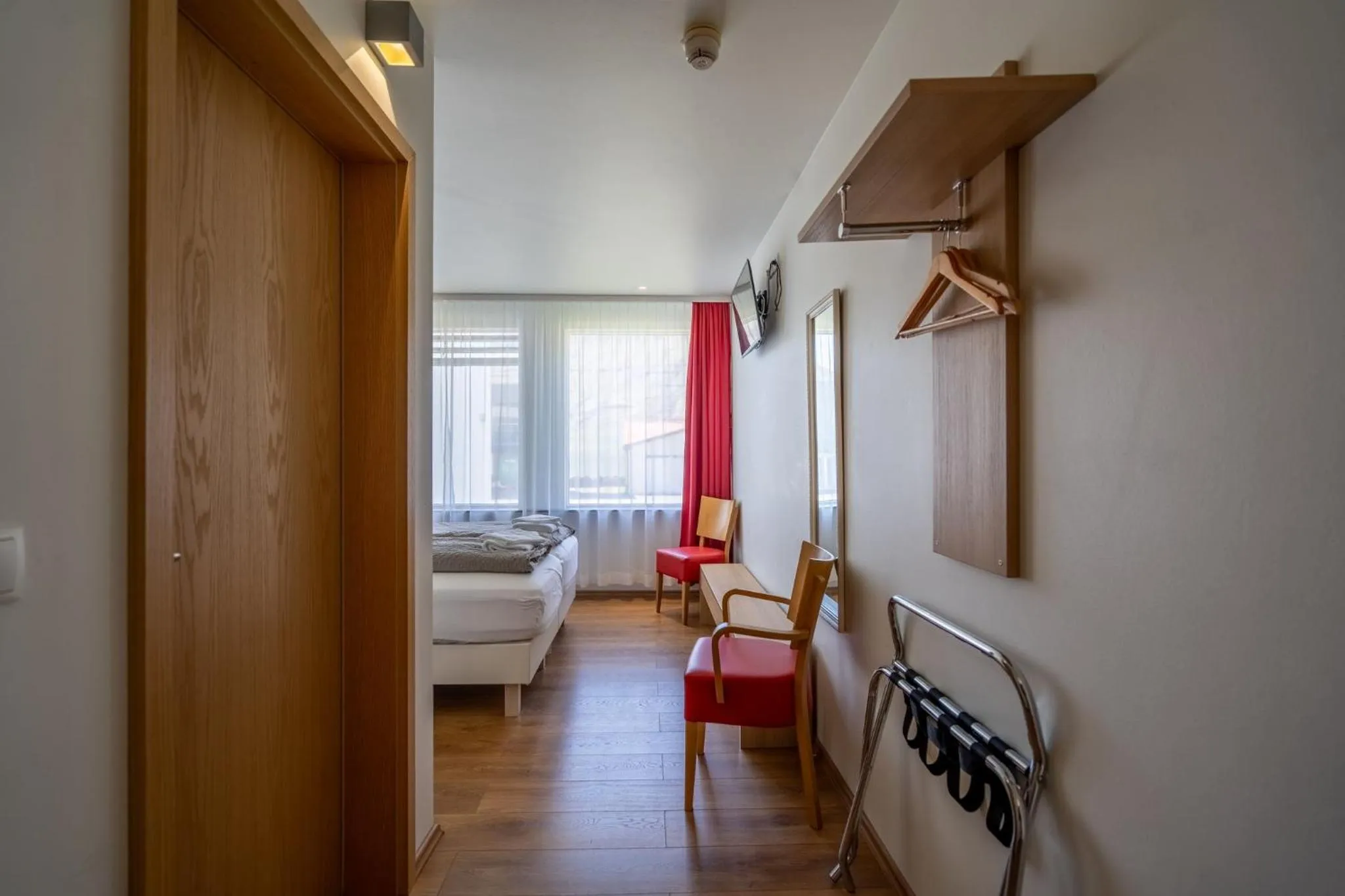 Bedroom, Bed in Hotel Eskifjörður