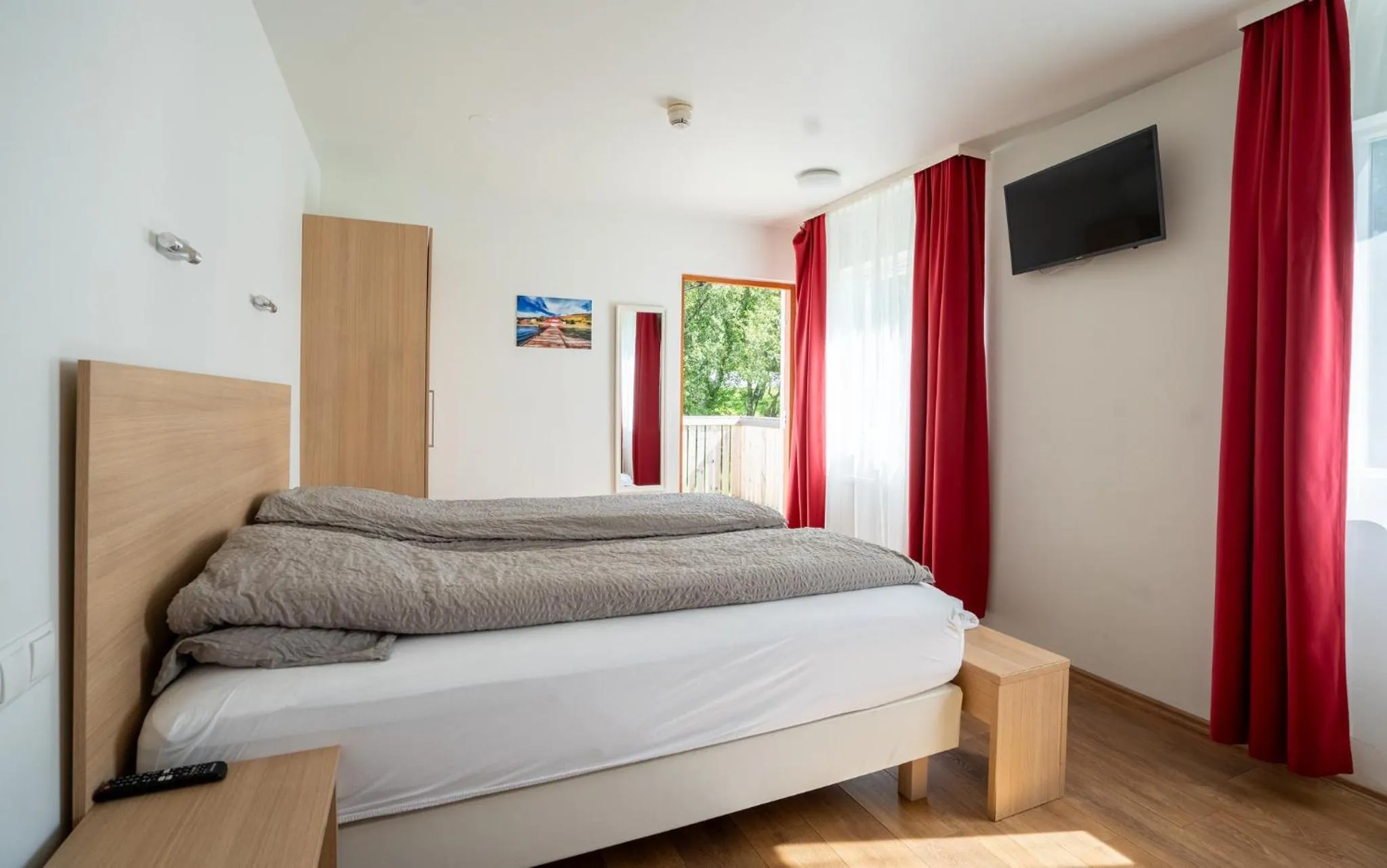 Bedroom, Bed in Hotel Eskifjörður