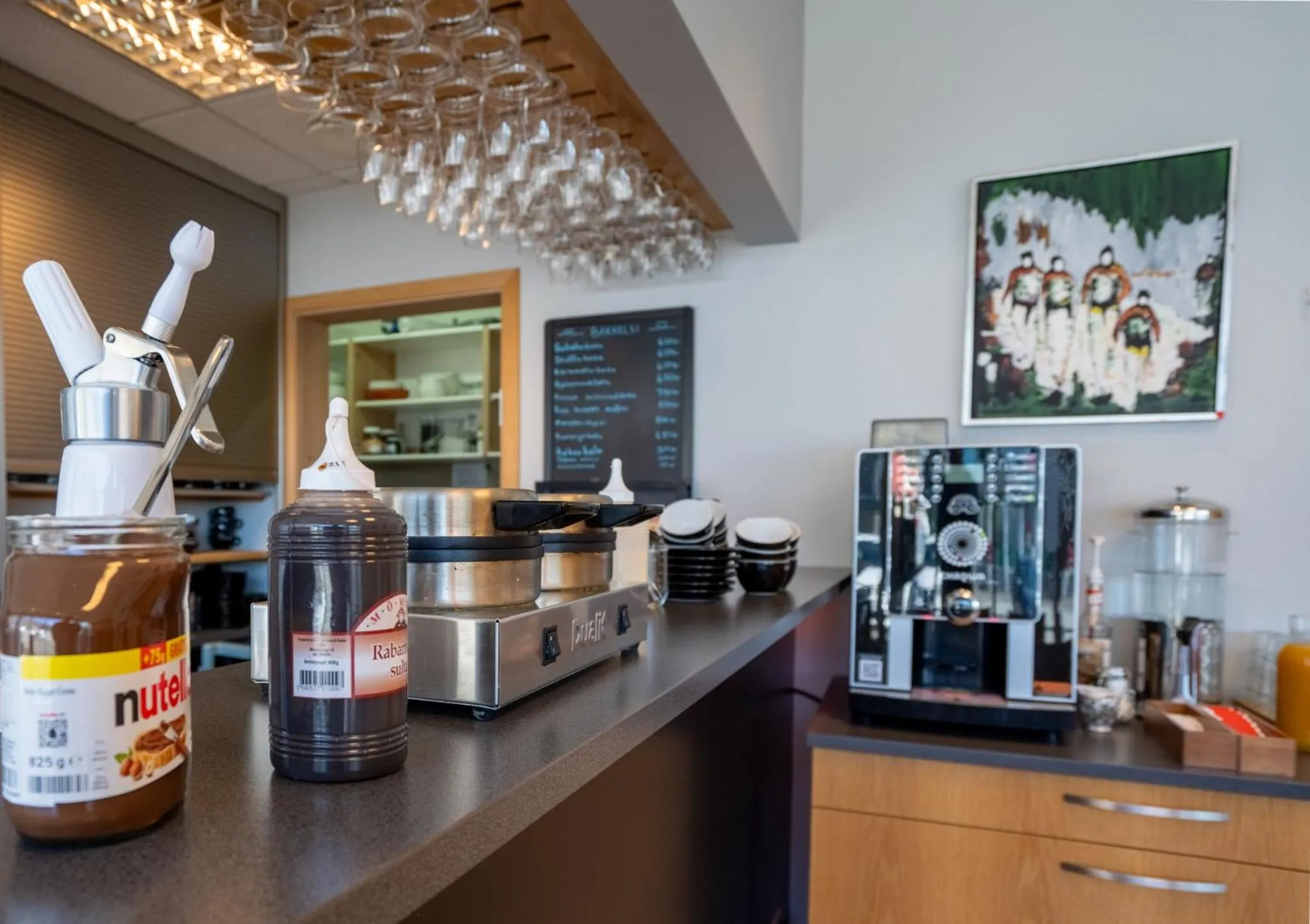 Buffet breakfast in Hotel Eskifjörður