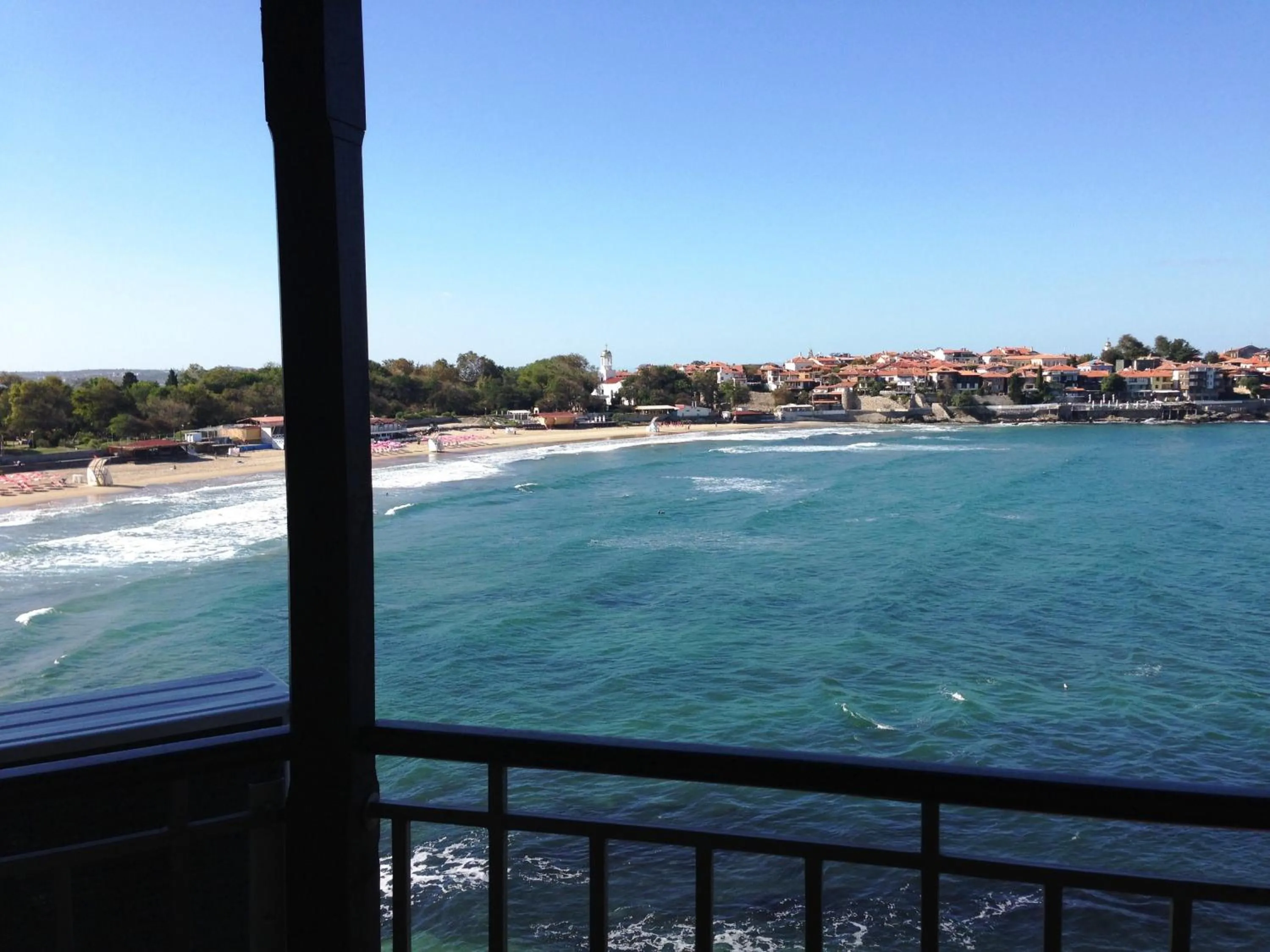 Balcony/Terrace in Hotel Parnasse