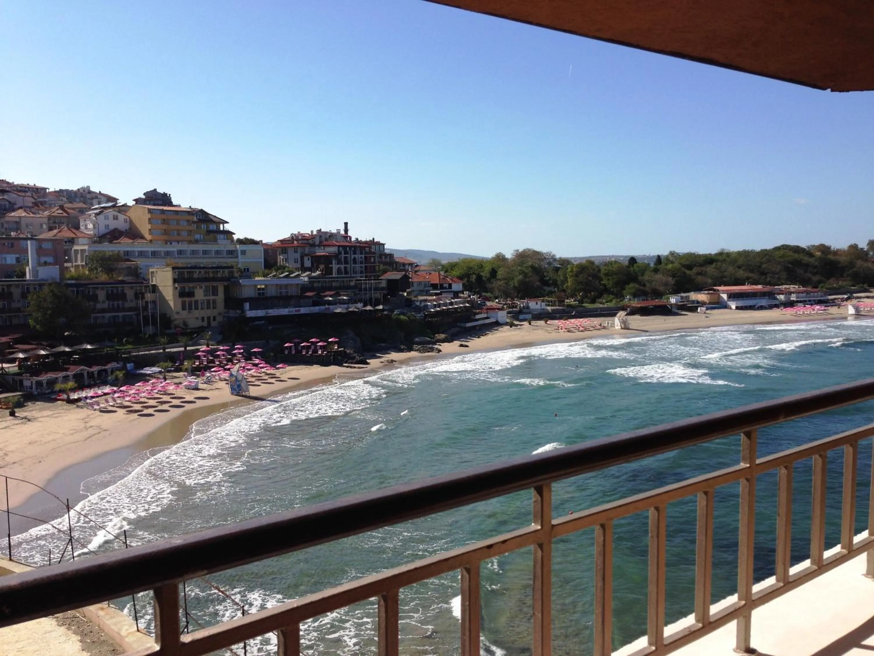 Balcony/Terrace in Hotel Parnasse