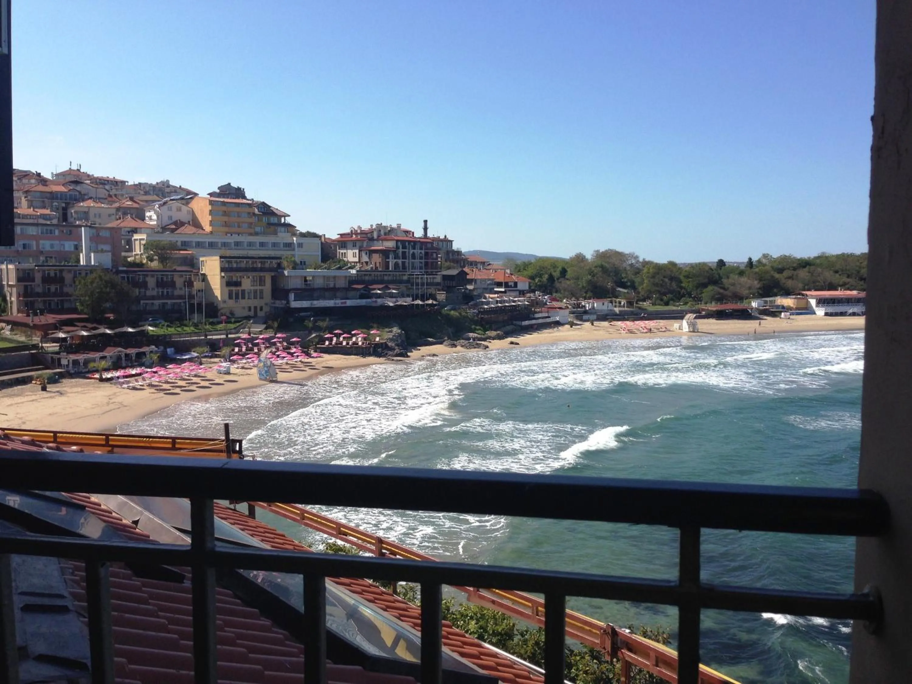 Balcony/Terrace in Hotel Parnasse