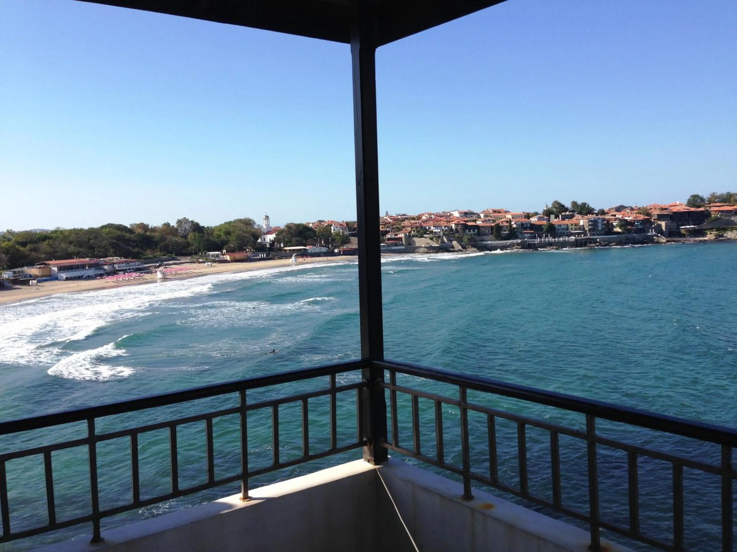 Balcony/Terrace in Hotel Parnasse