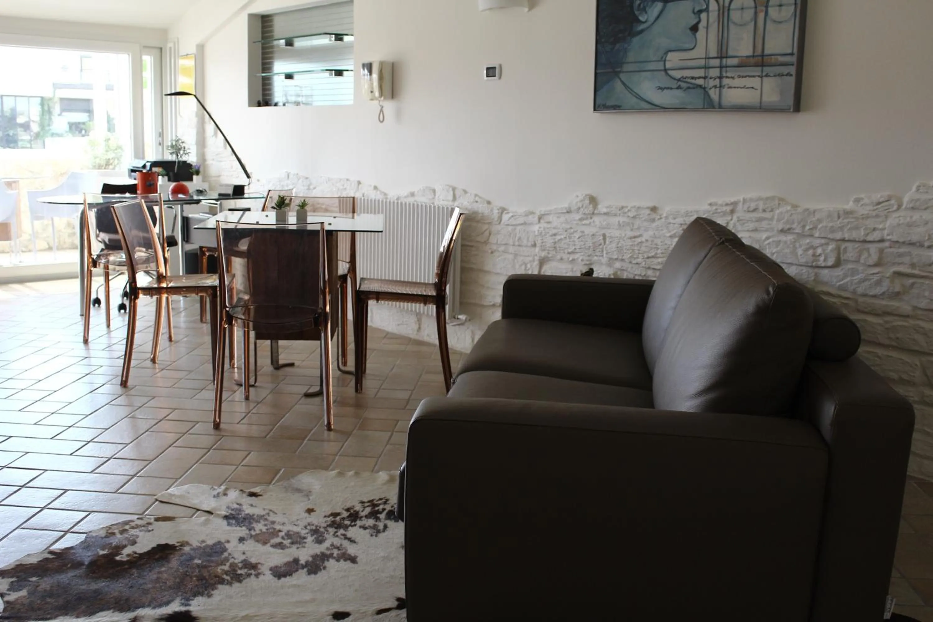 Lobby or reception in Attico Luxury B&B