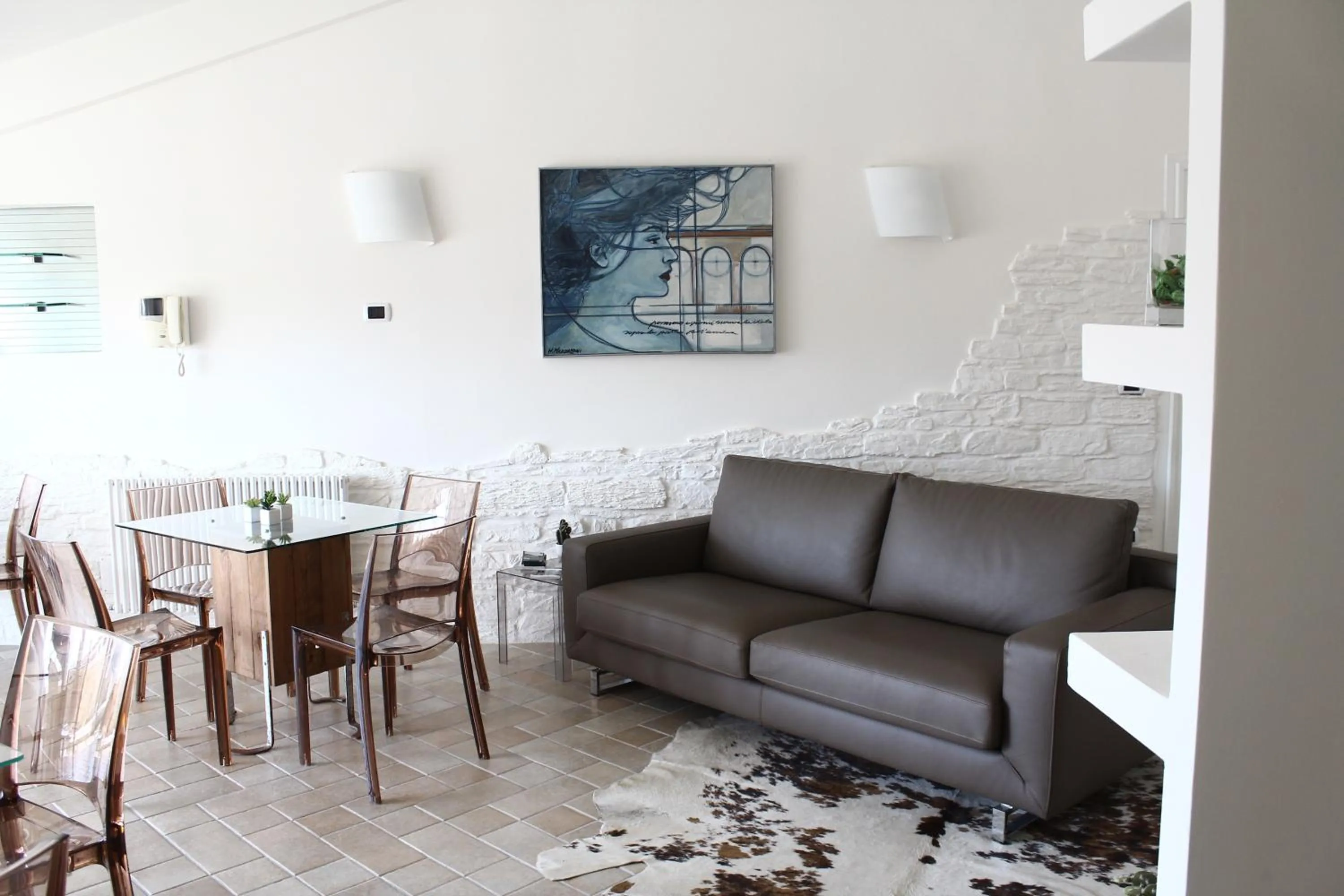 Lobby or reception in Attico Luxury B&B