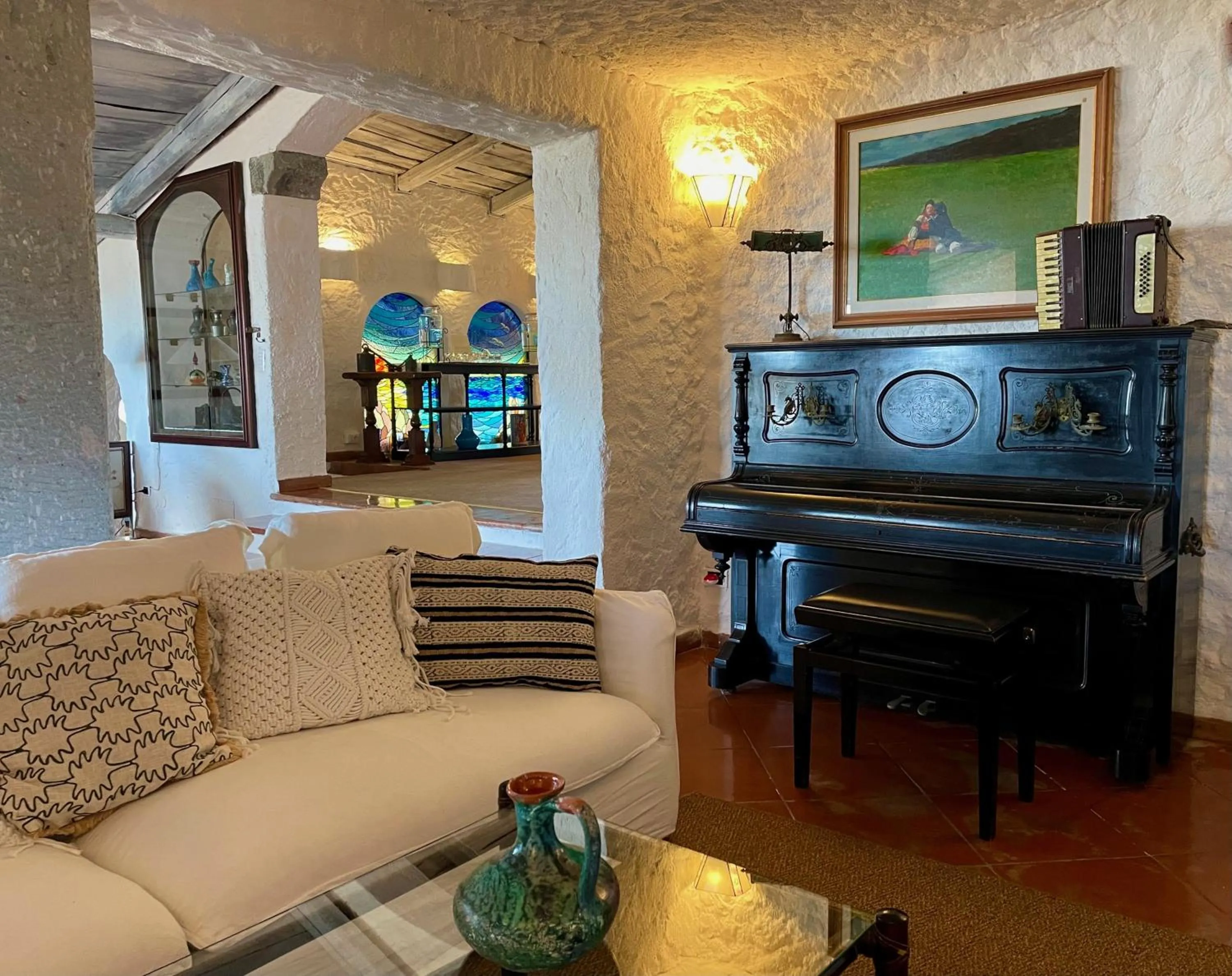 Communal lounge/ TV room in Hotel Don Diego