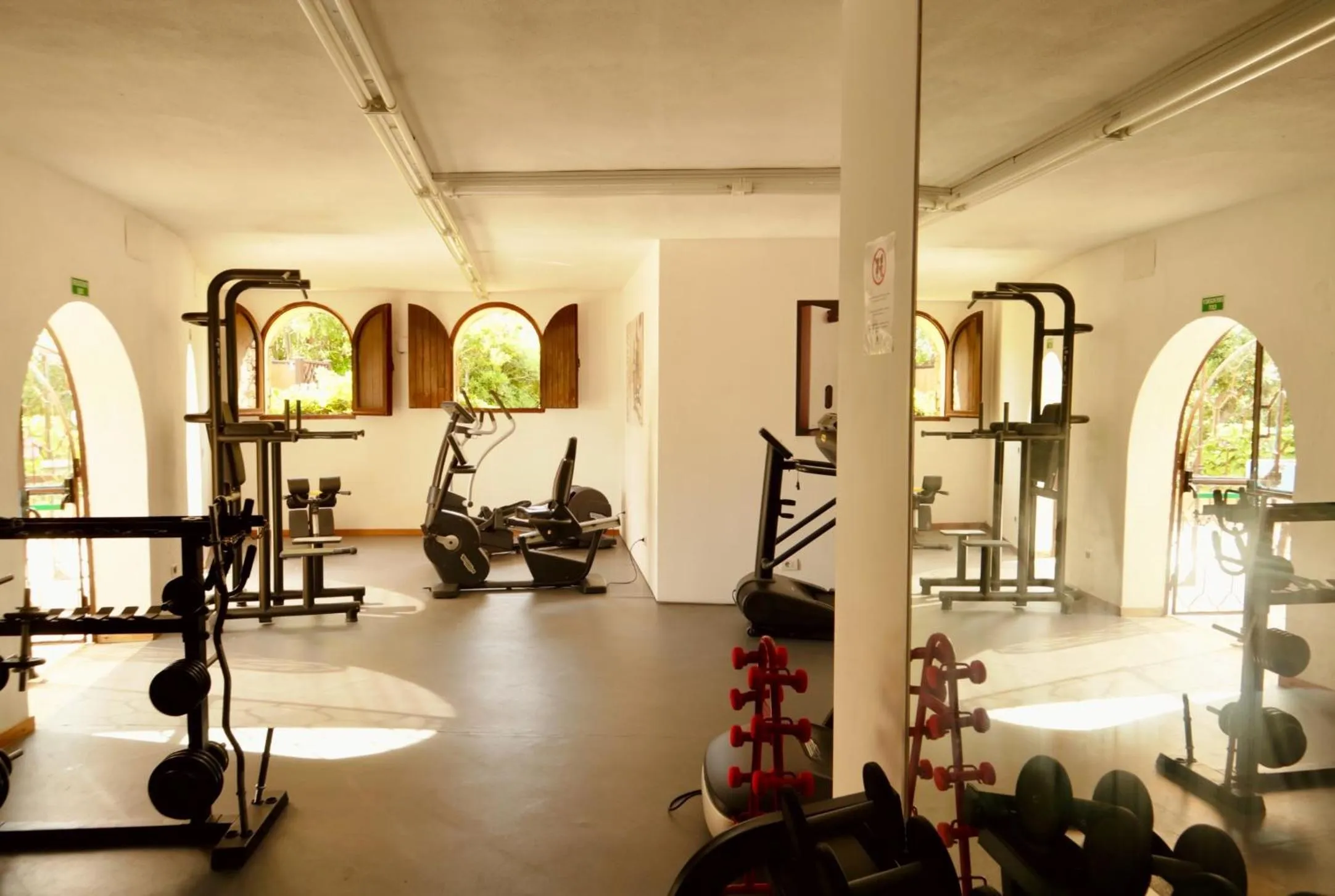 Fitness centre/facilities in Hotel Don Diego