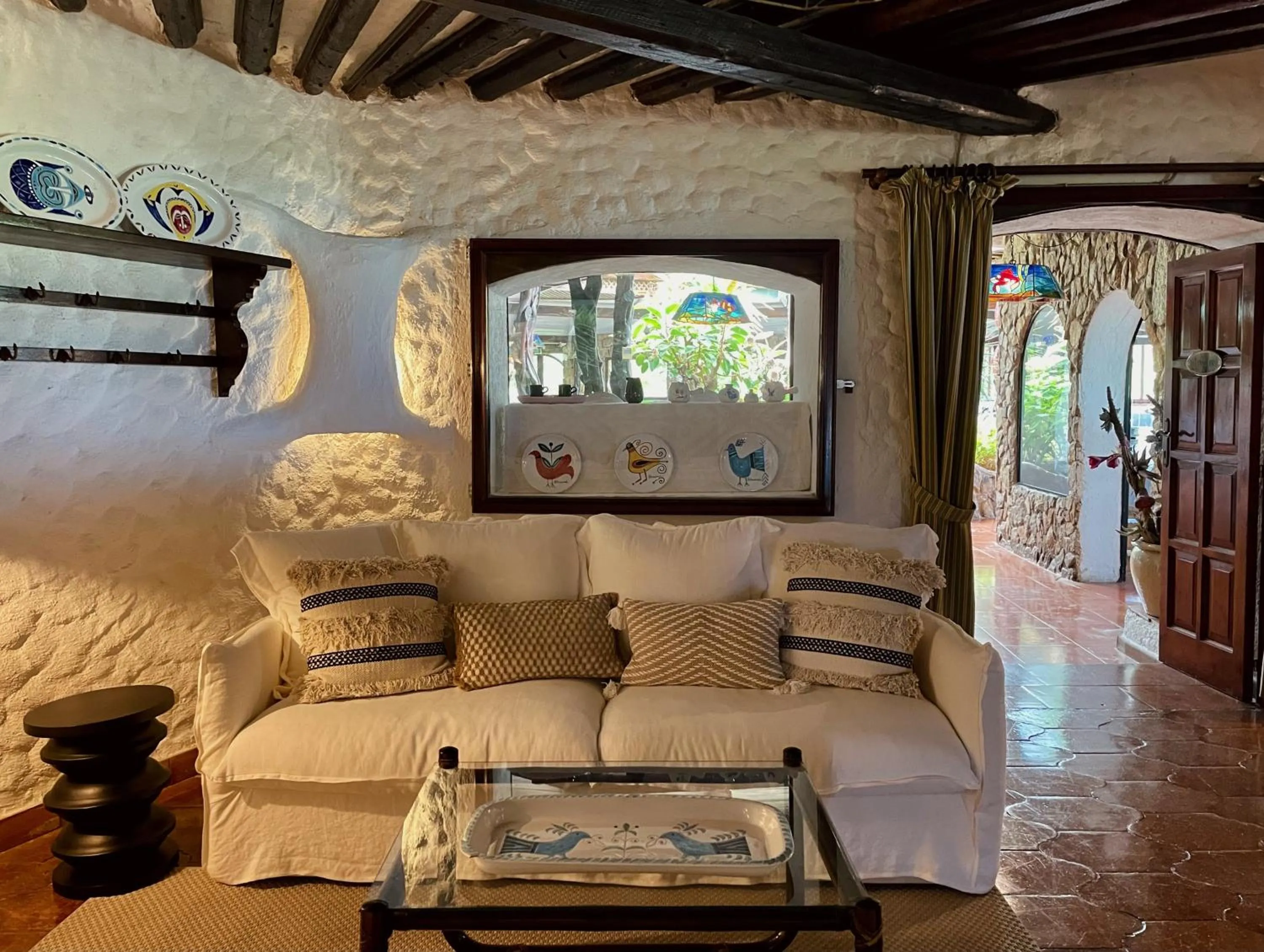 Communal lounge/ TV room in Hotel Don Diego