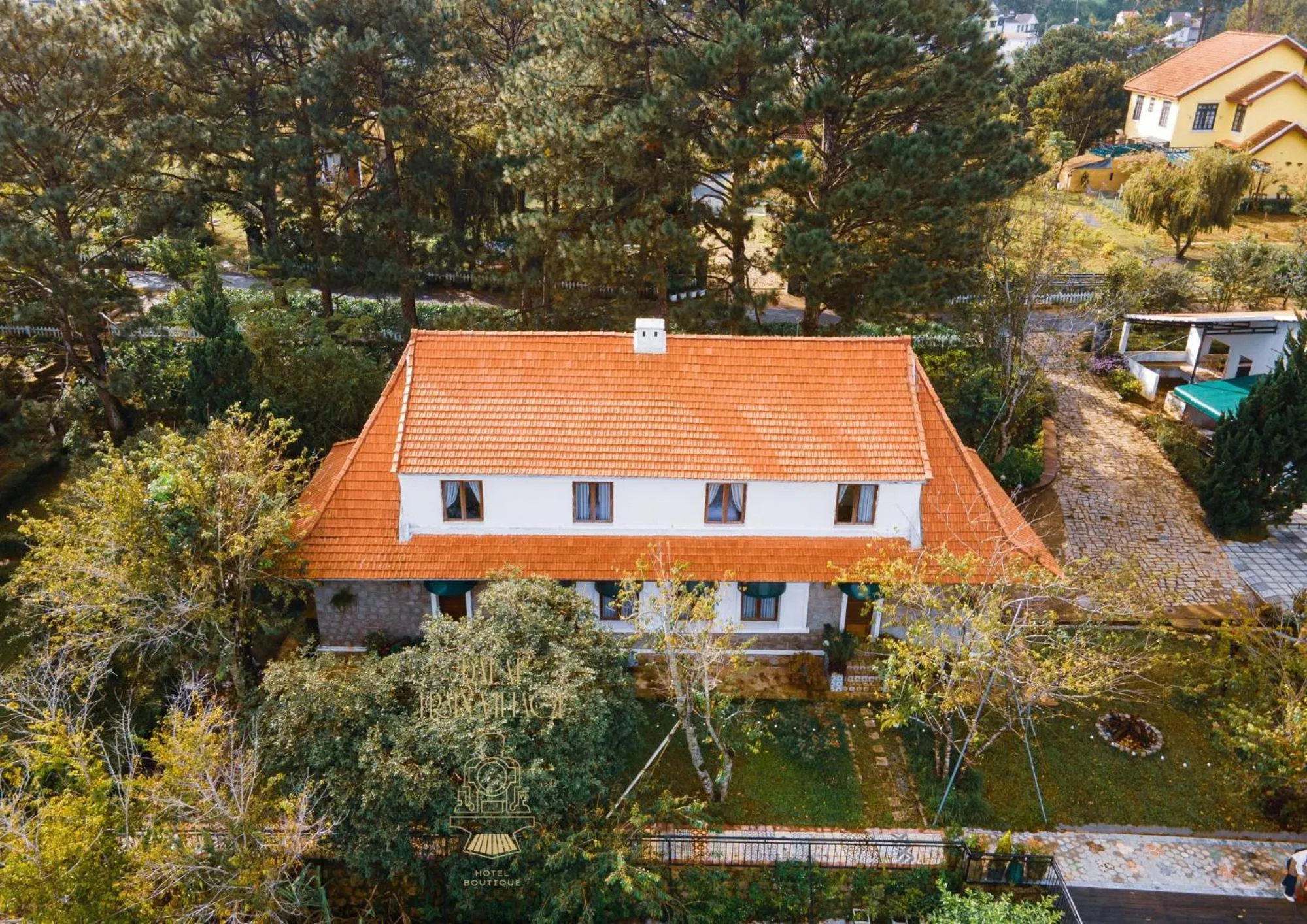 Property building in Dalat Train Village