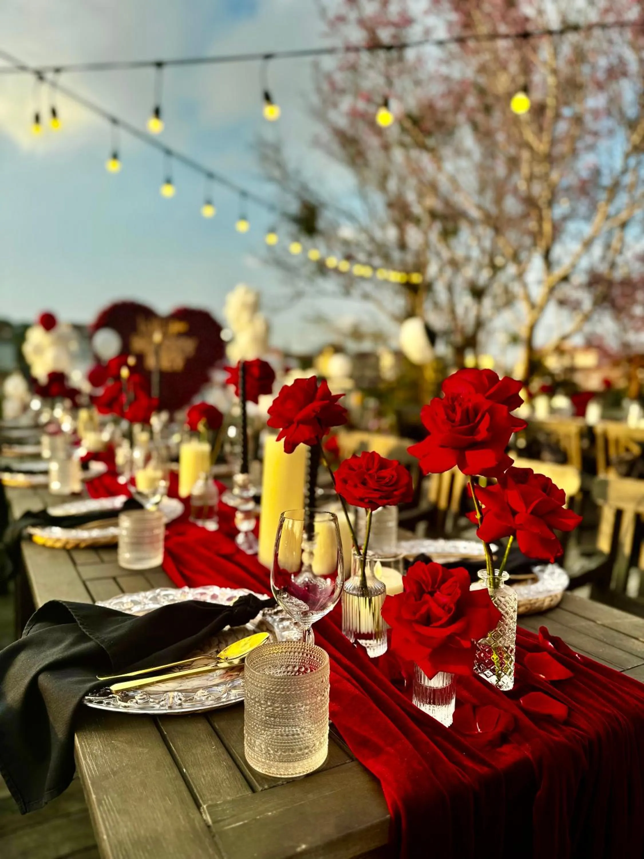 Food and drinks in Dalat Train Village