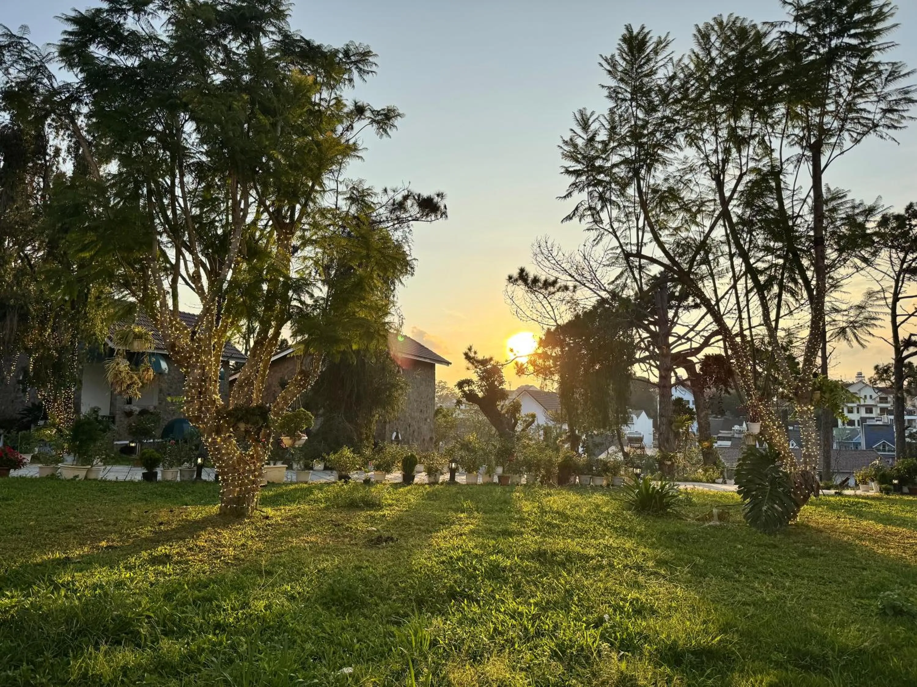 Garden in Dalat Train Village