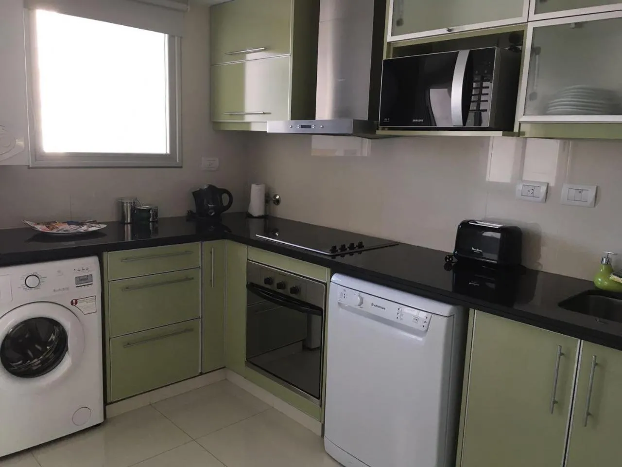 Kitchen or kitchenette in Apart Edificio Clever