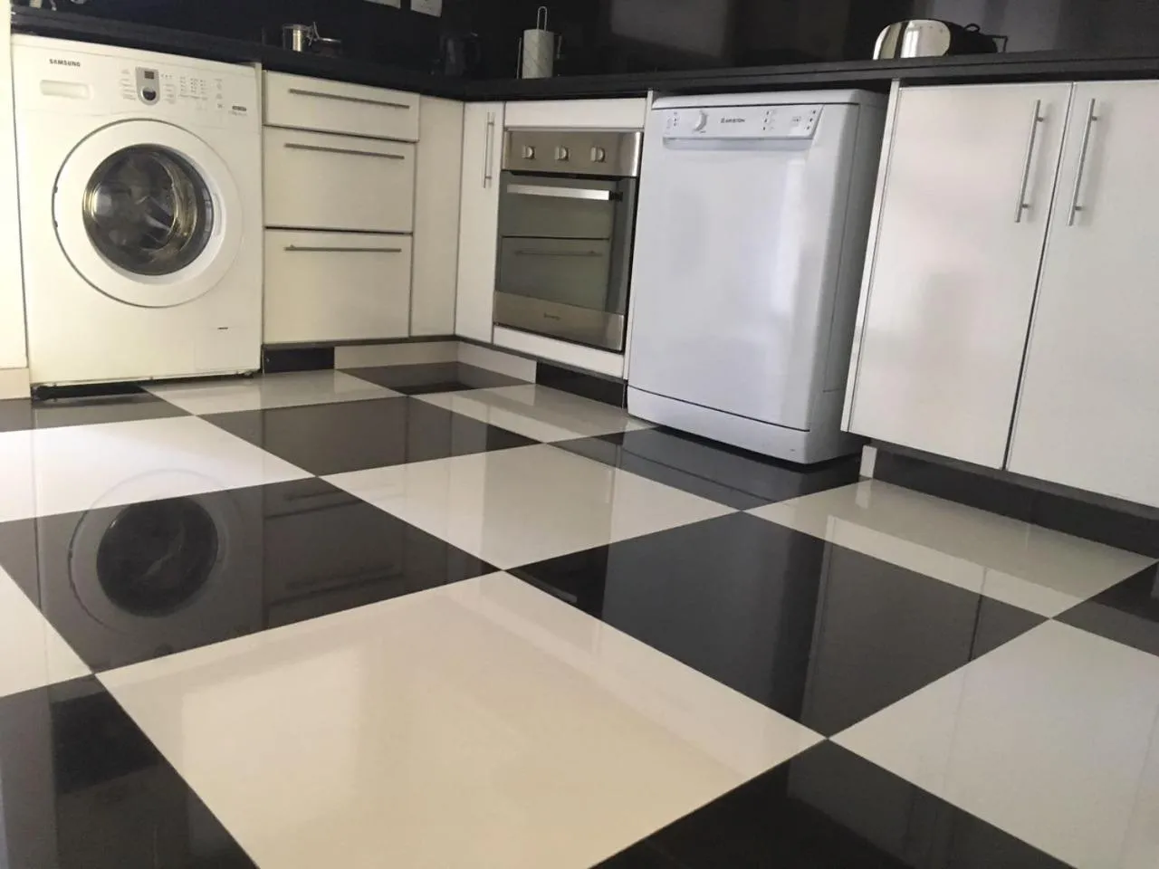 Kitchen or kitchenette in Apart Edificio Clever