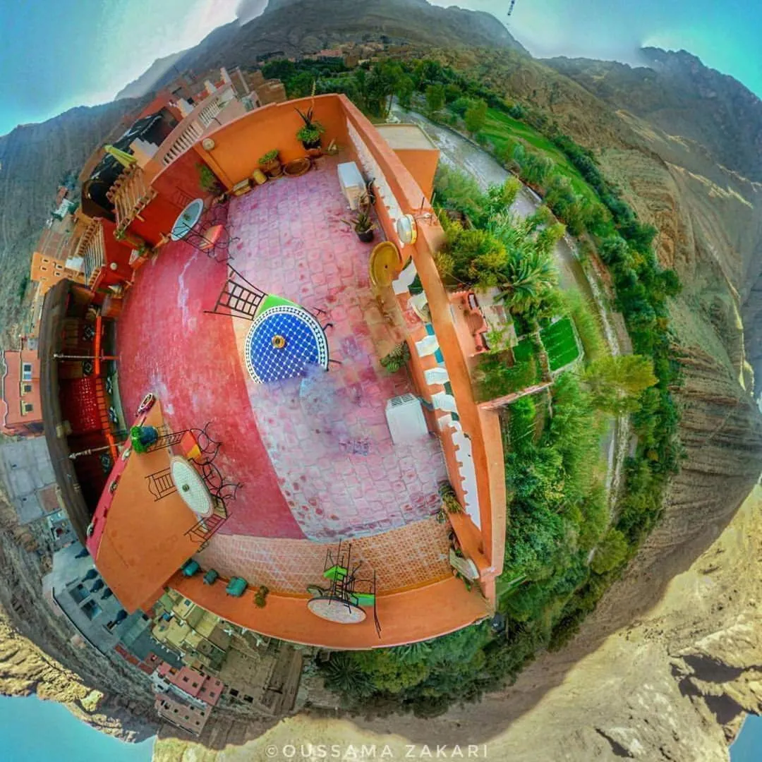 Balcony/Terrace in Dar Ayour Todra Gorges