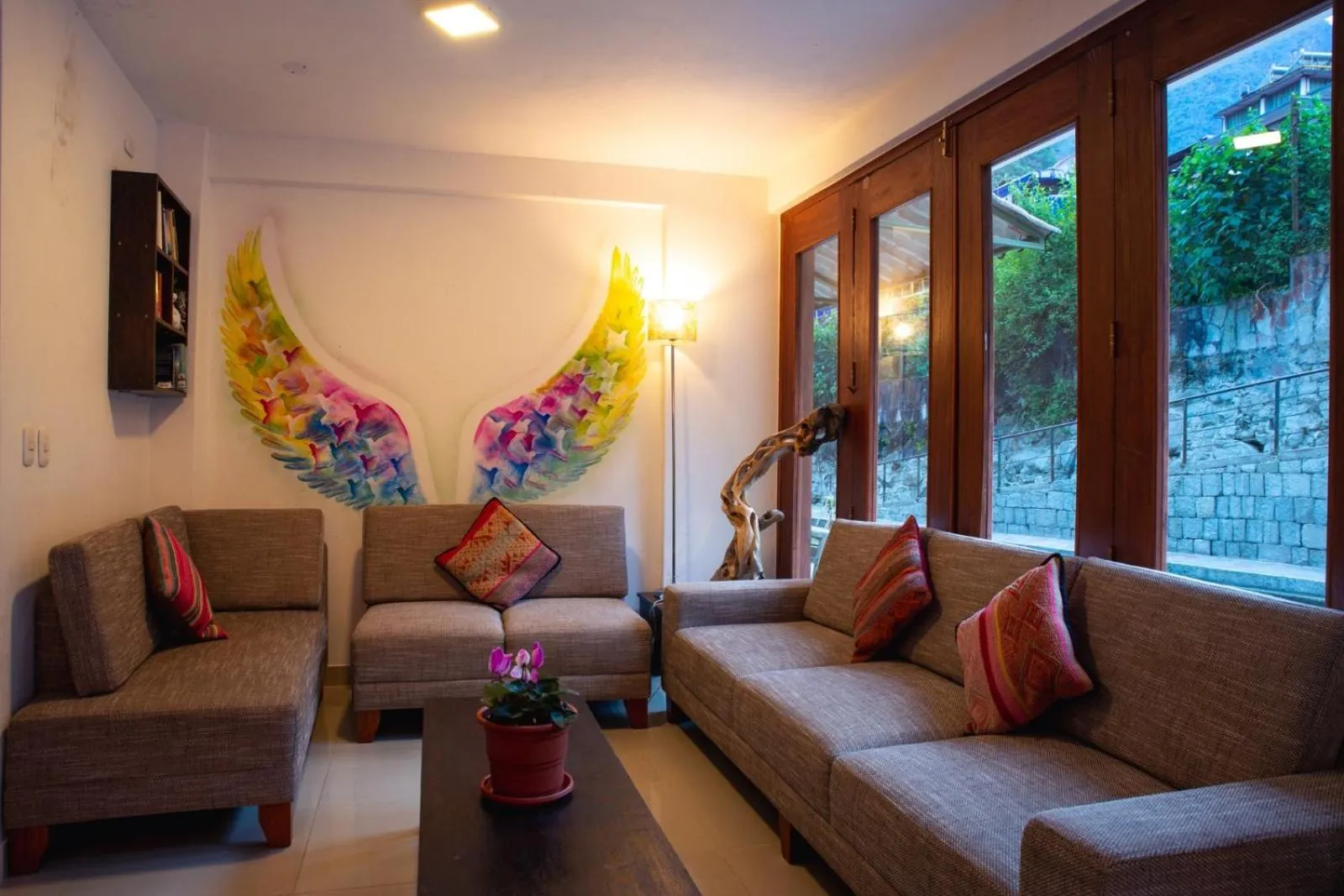 Living room in Susanna Inn Machupicchu