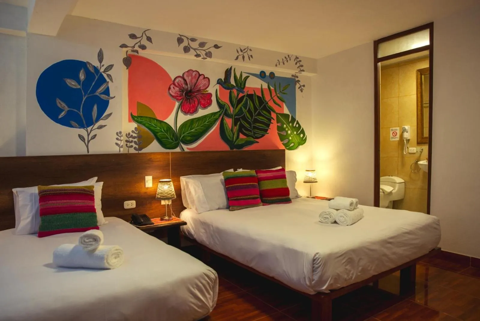 Bed in Susanna Inn Machupicchu