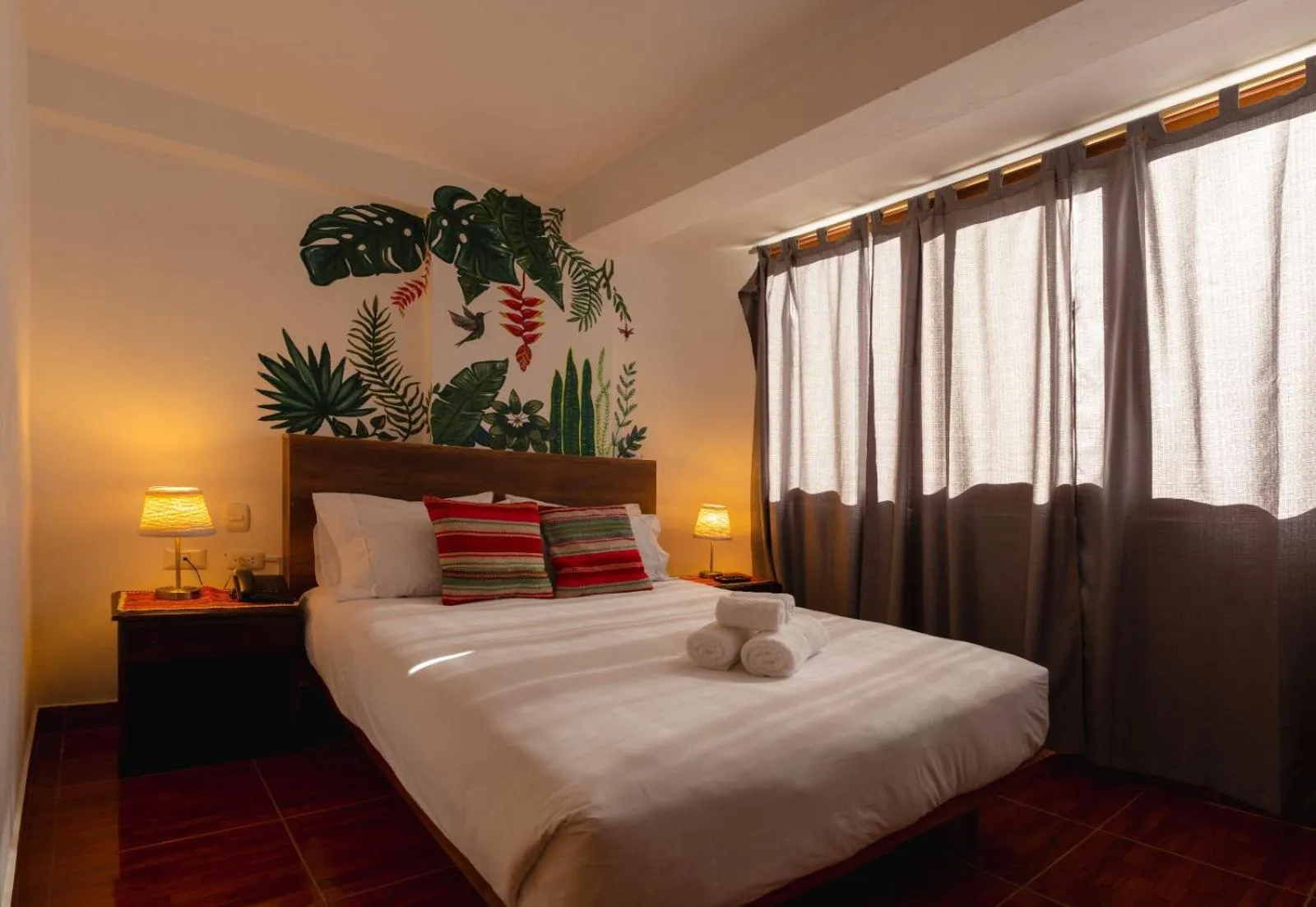 Bed in Susanna Inn Machupicchu