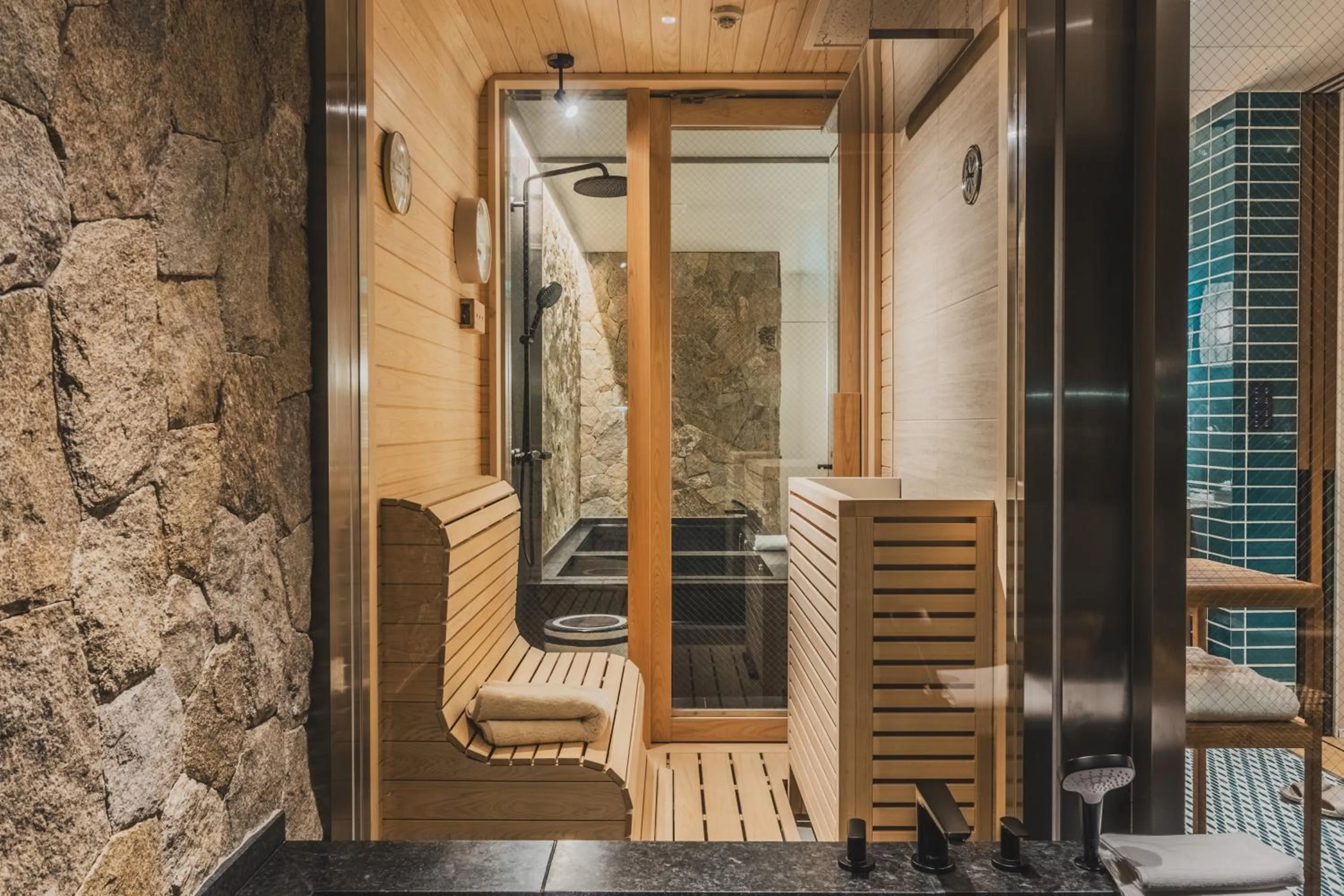 Sauna in UMITO Kamakura Koshigoe