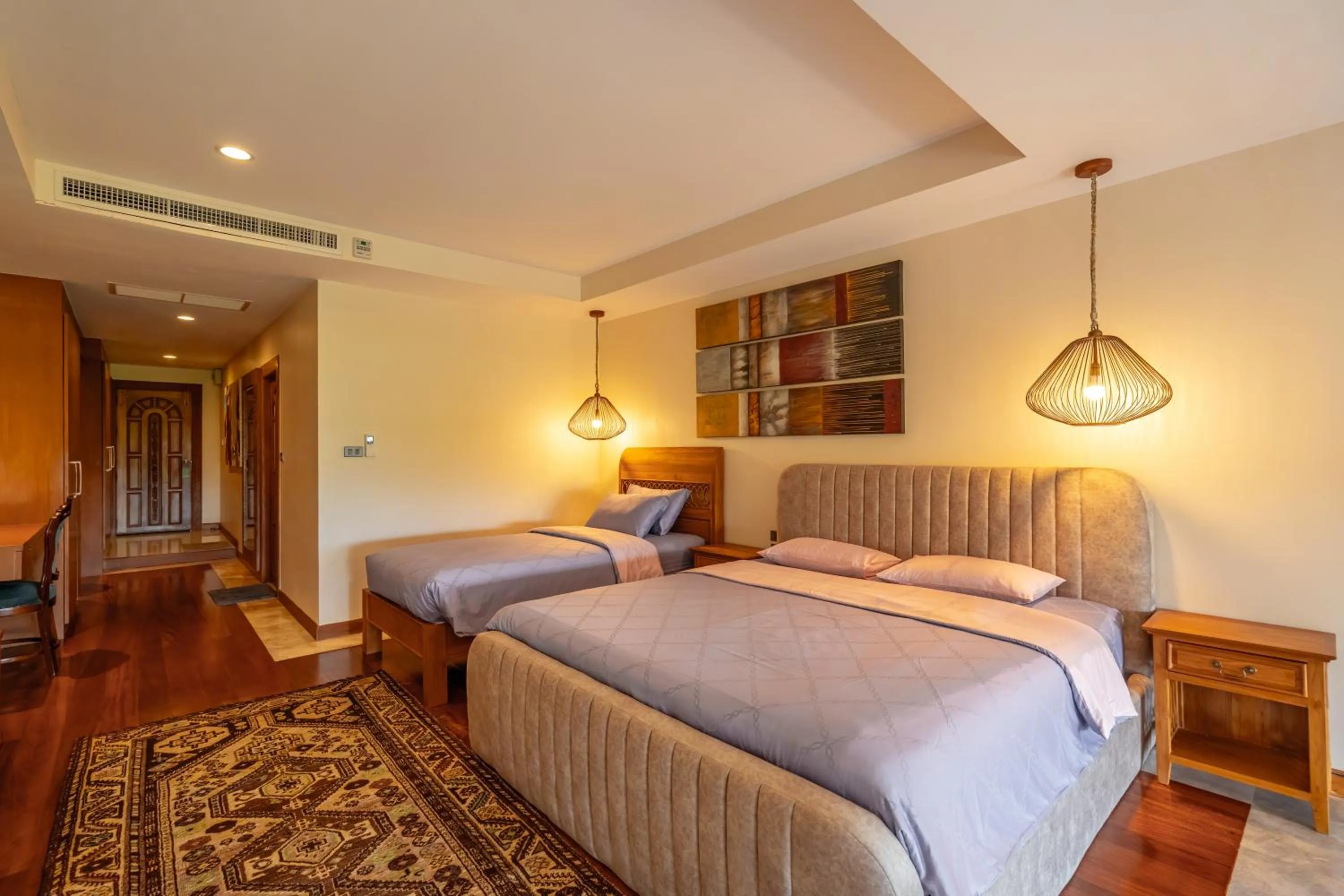 Bed in Ocean Pearl Seaview Residence