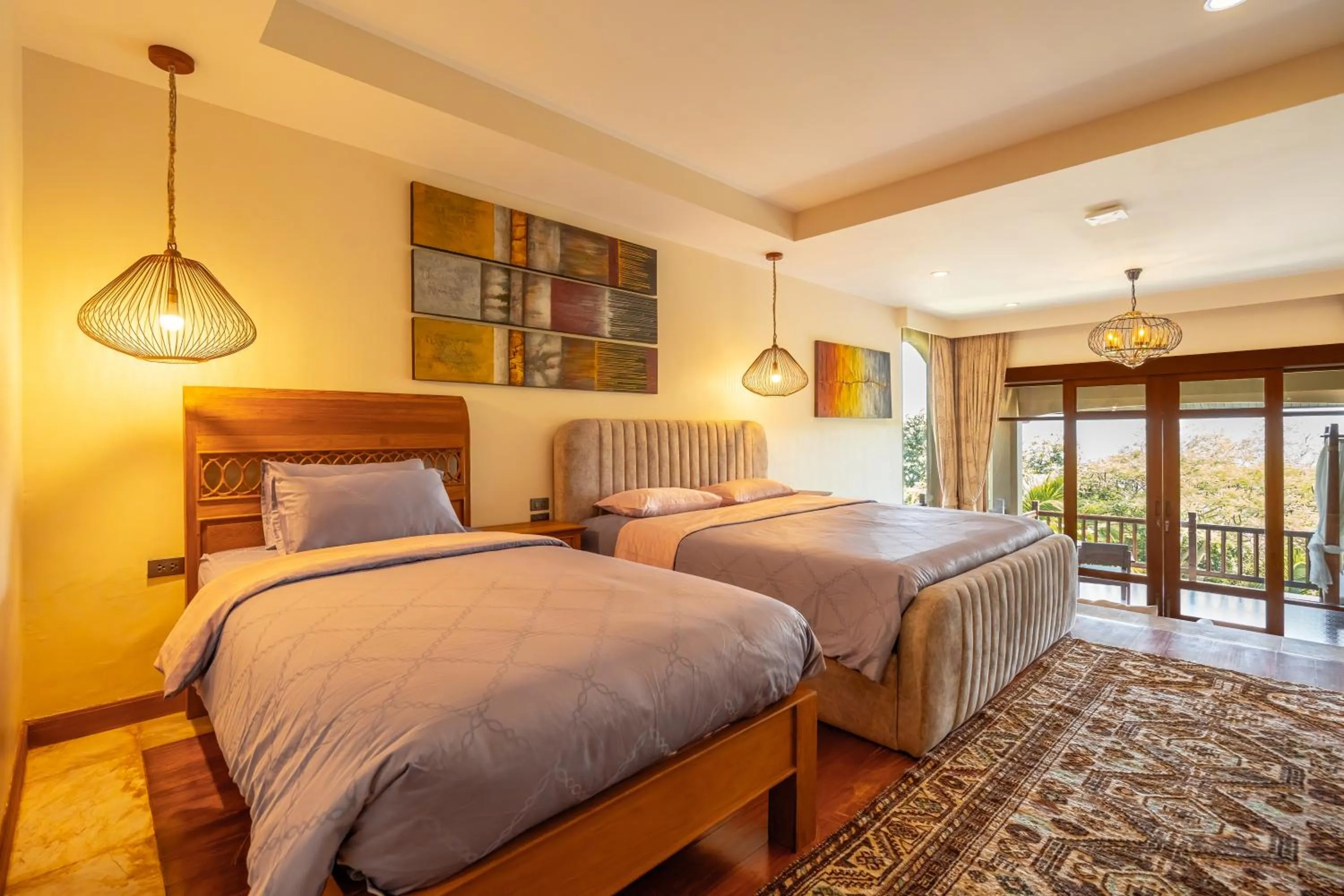 Bed in Ocean Pearl Seaview Residence