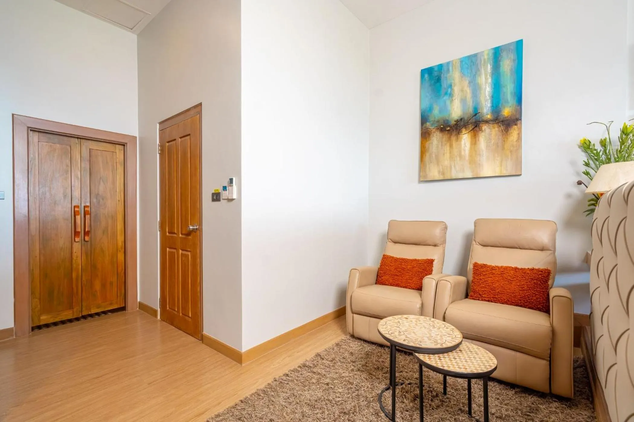 Living room in Ocean Pearl Seaview Residence