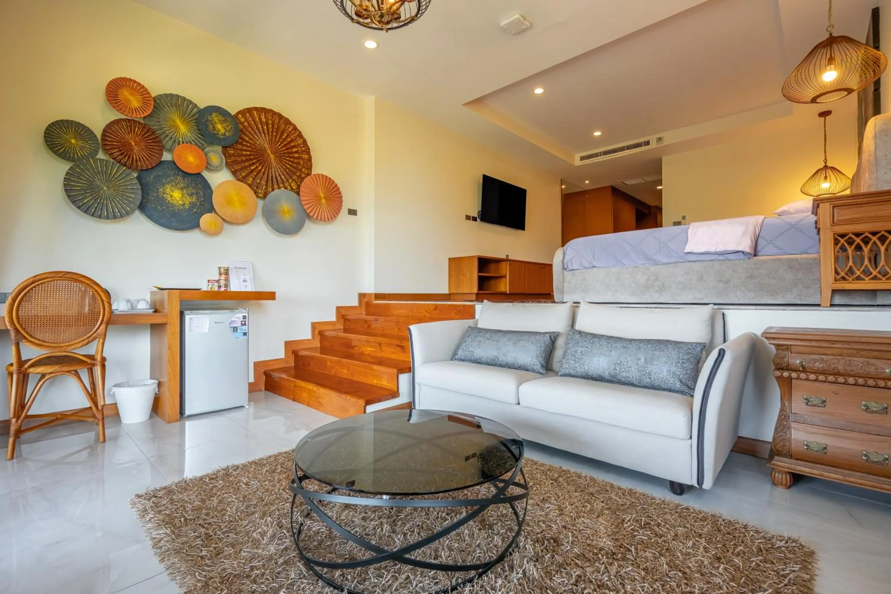 Seating area in Ocean Pearl Seaview Residence