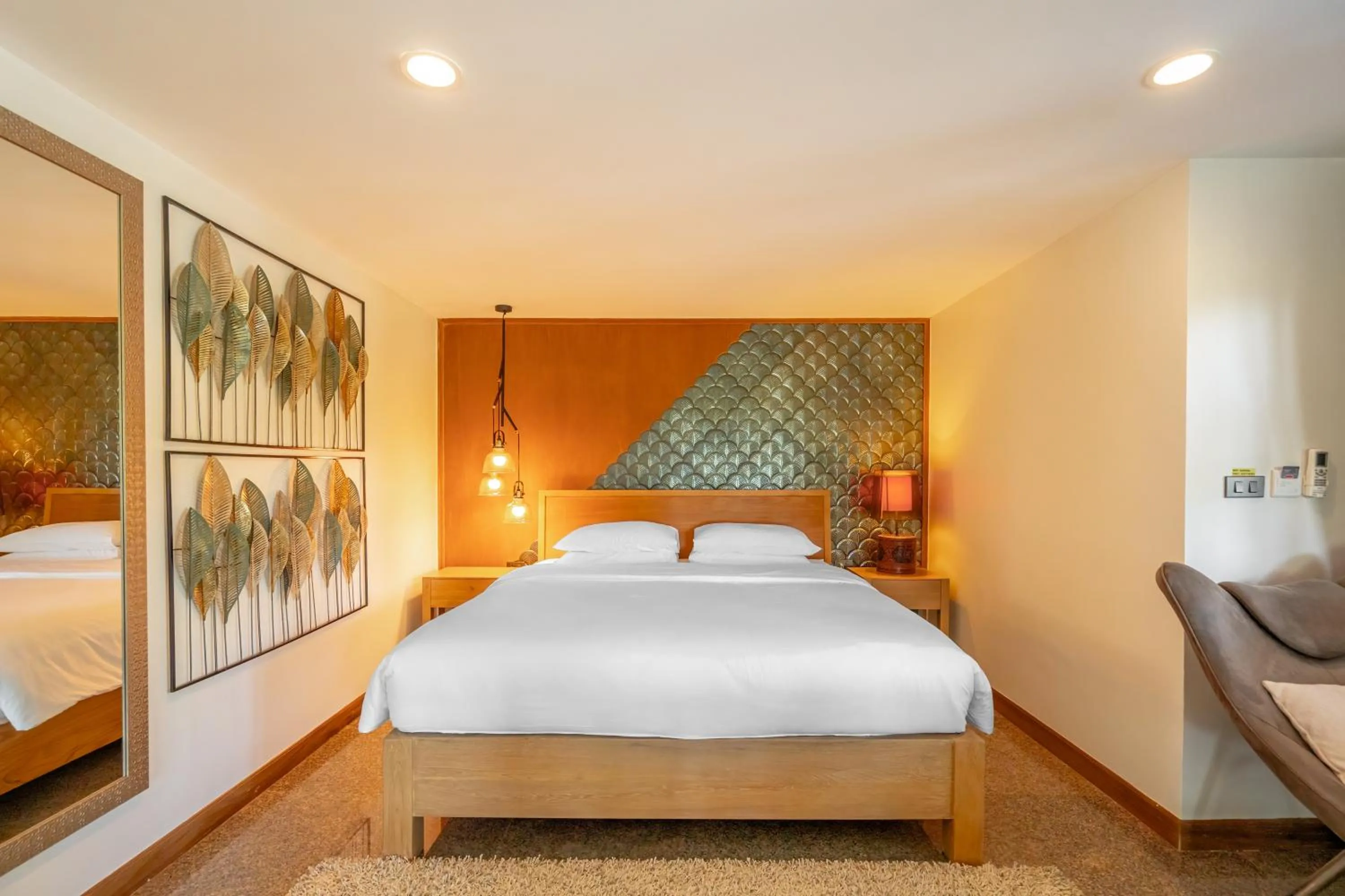 Bed in Ocean Pearl Seaview Residence