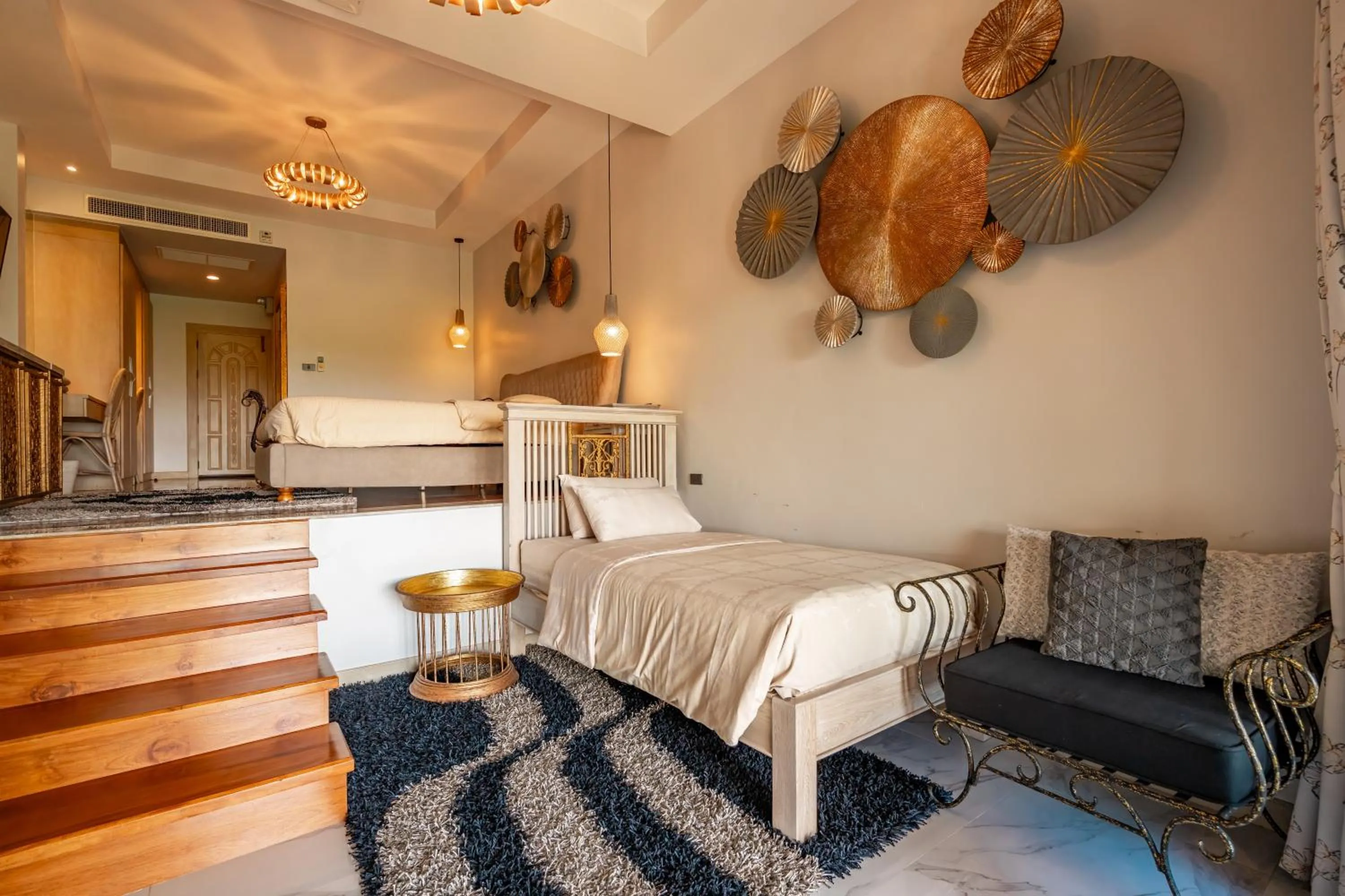 Bed in Ocean Pearl Seaview Residence