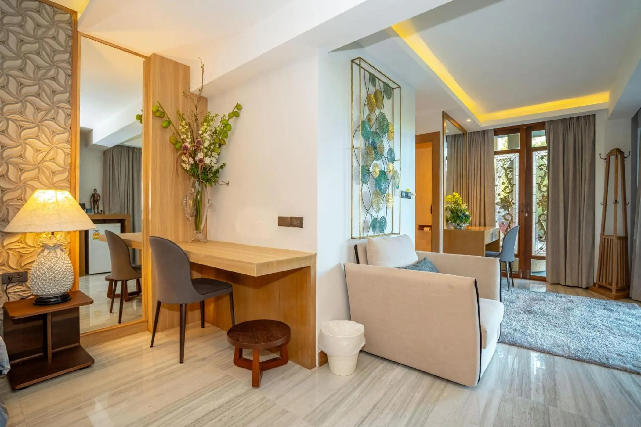 Seating area in Ocean Pearl Seaview Residence
