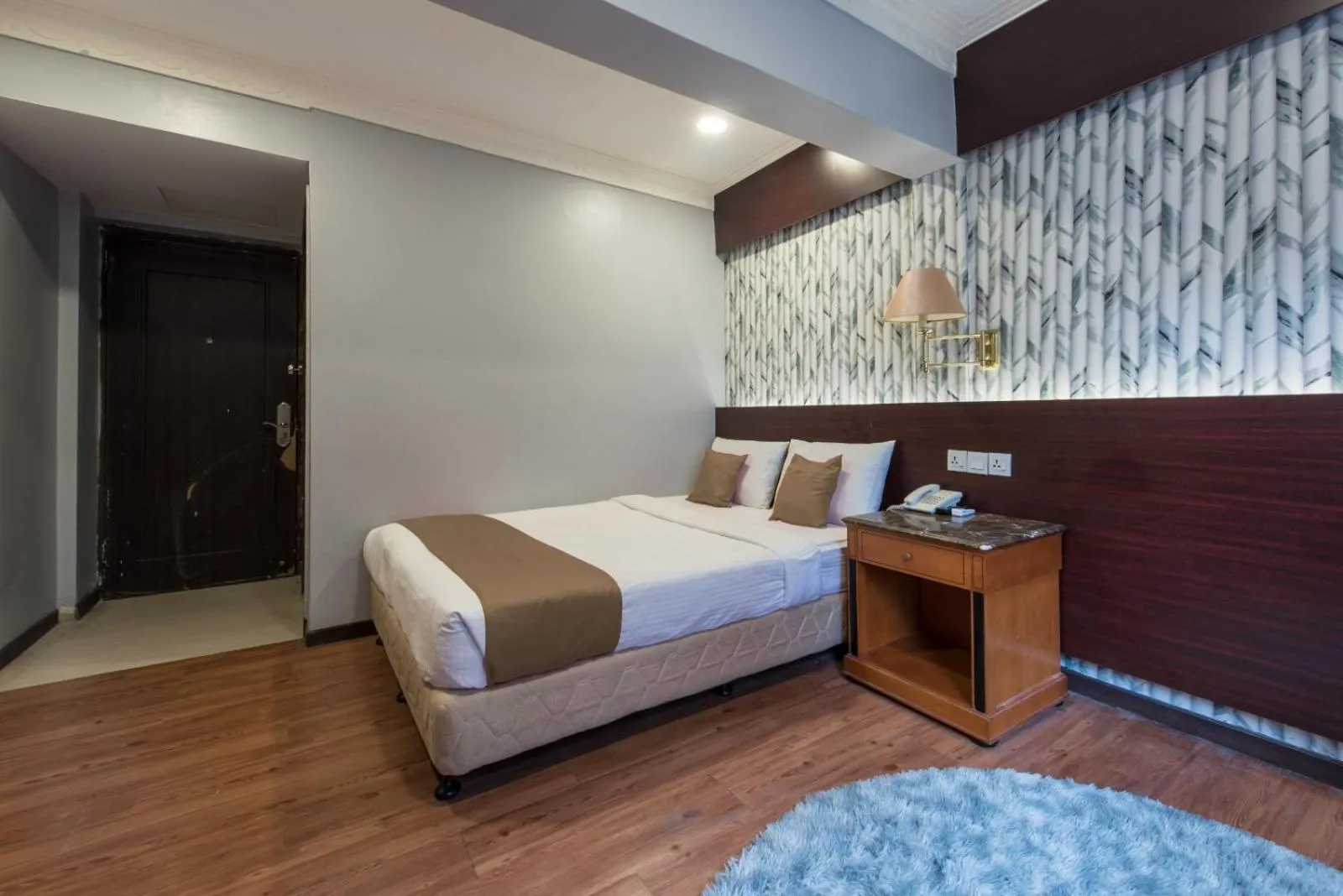 Bed in Hotel grand orchard