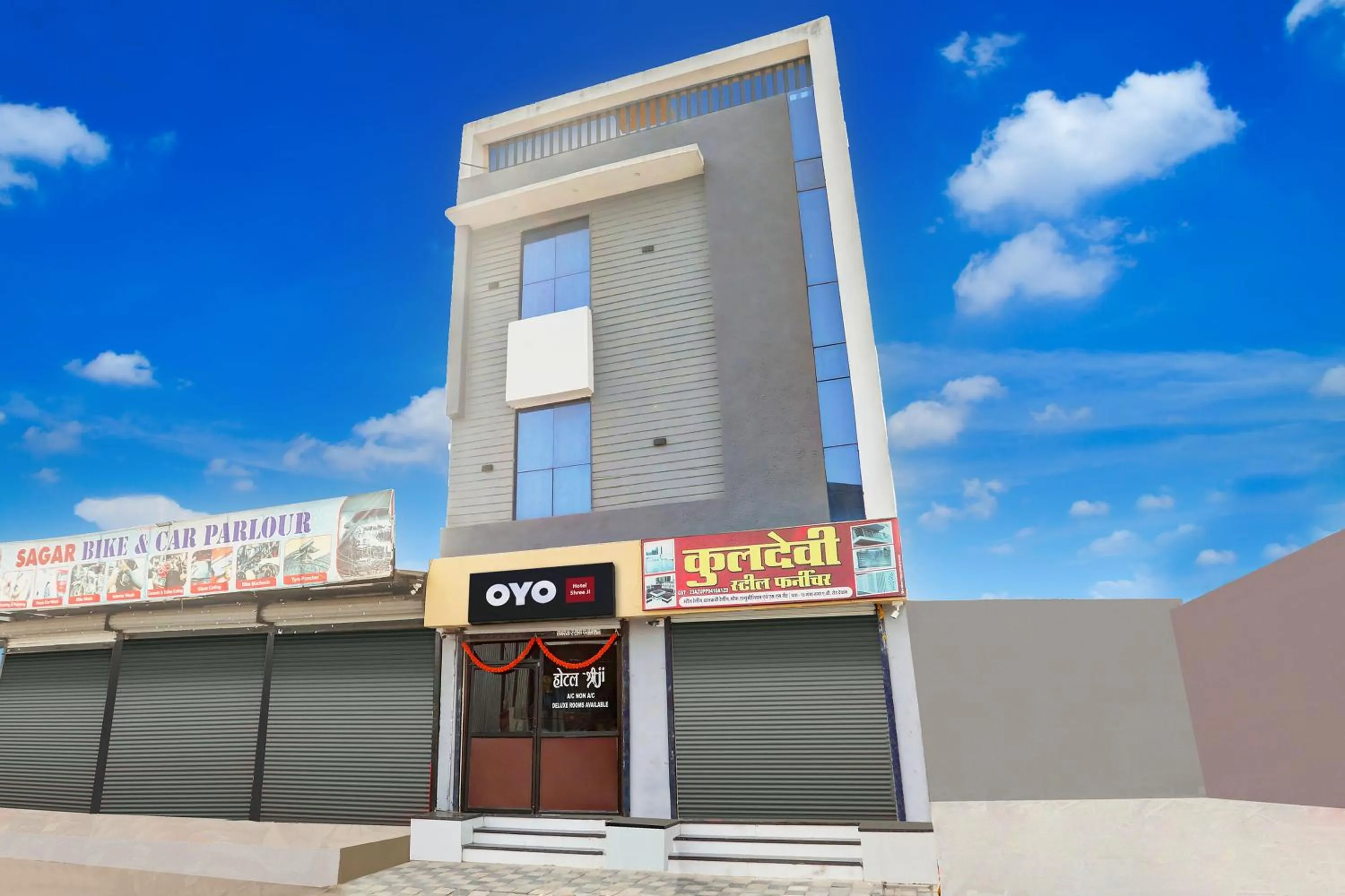 Facade/entrance in SPOT ON Hotel Shree Ji