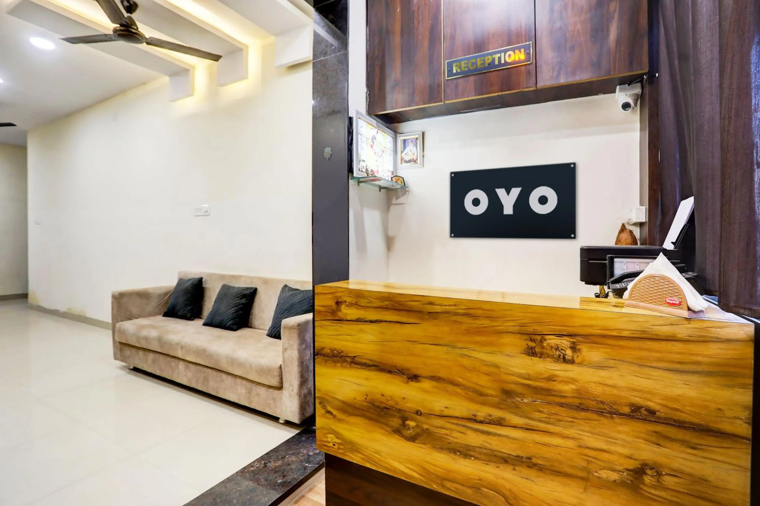 Lobby or reception in SPOT ON Hotel Shree Ji