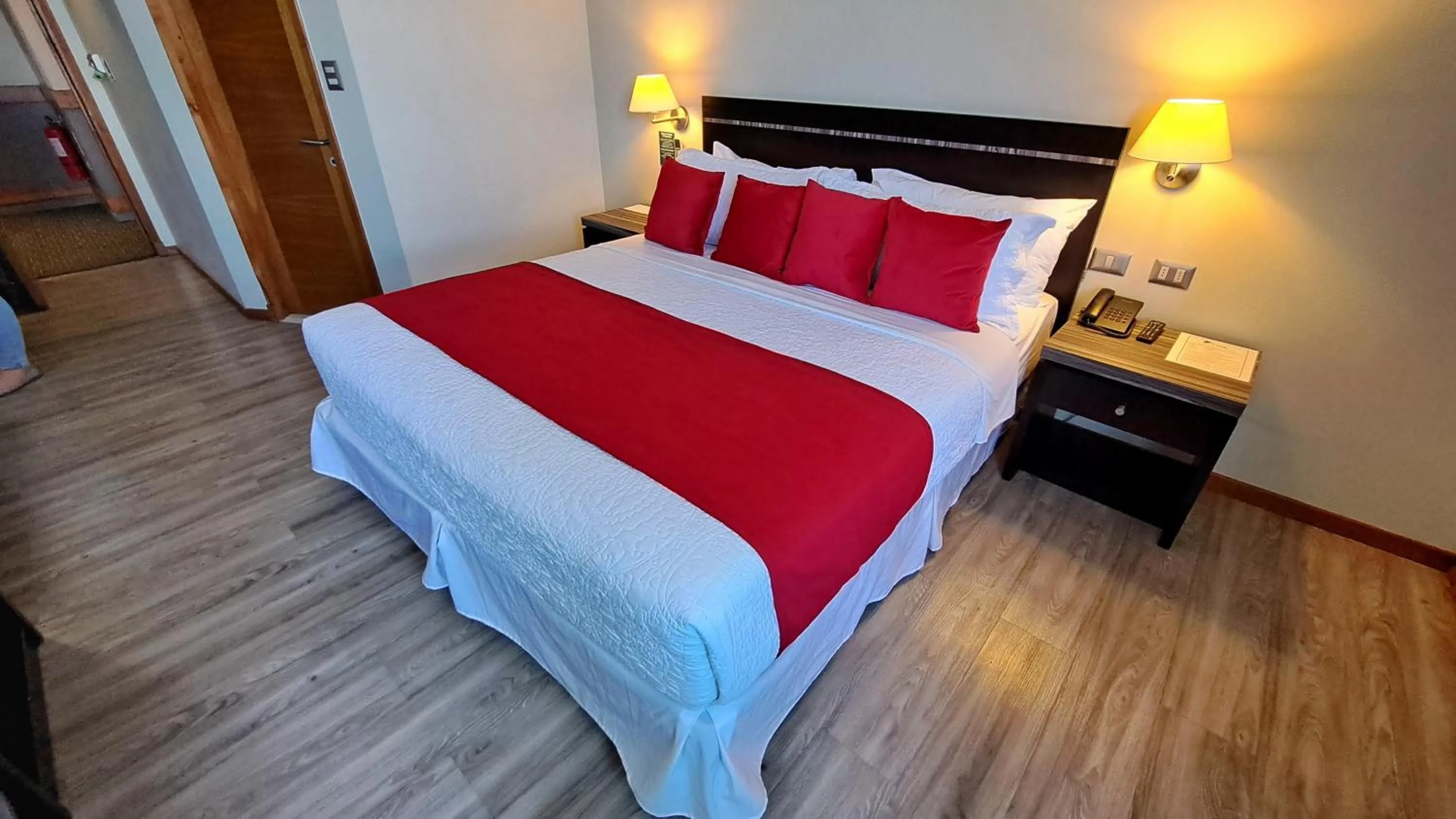 Bed in Hotel Diego de Almagro Chillan