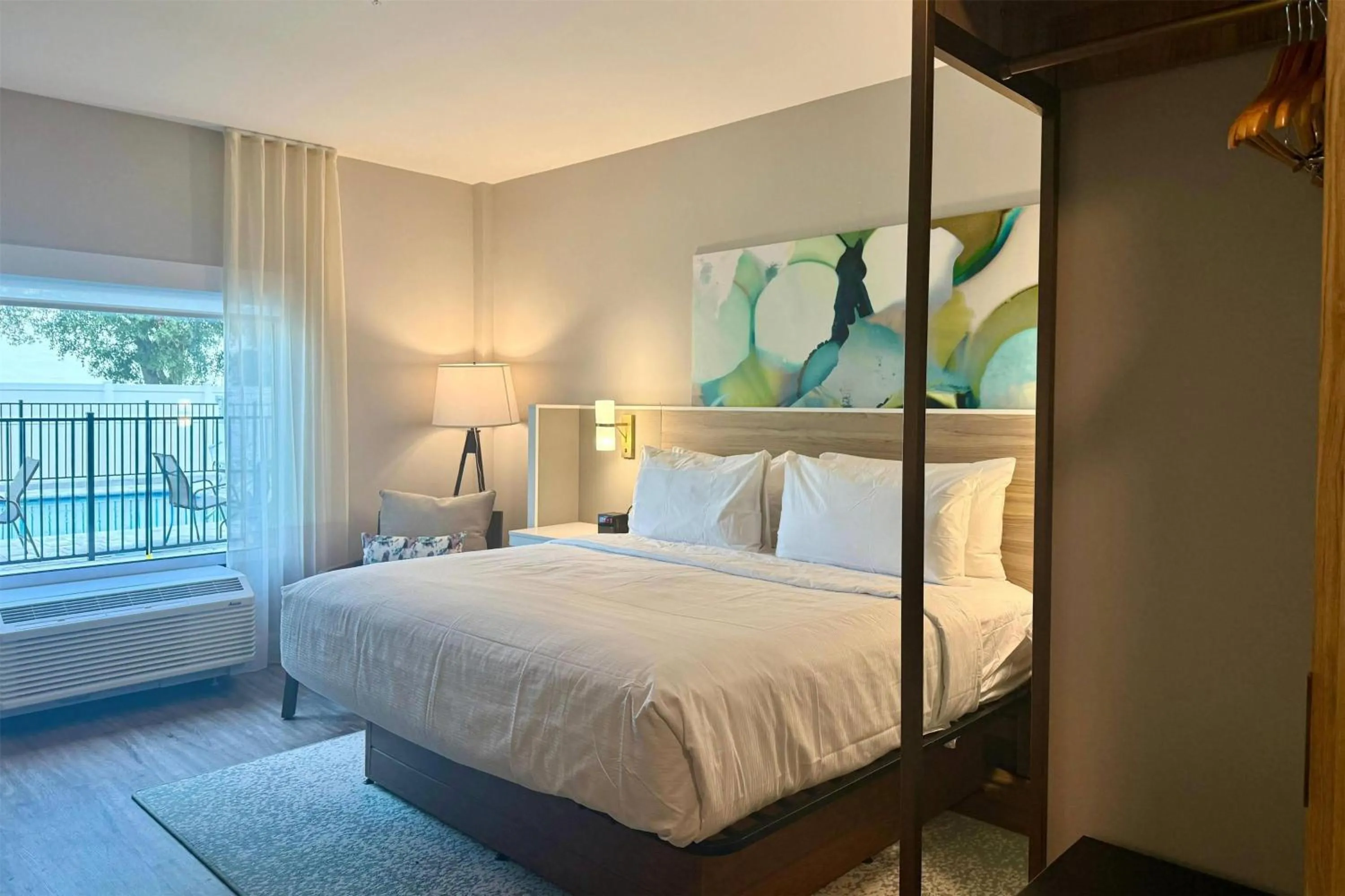 Photo of the whole room, Bed in Wyndham Garden Tampa Fairgrounds/Casino