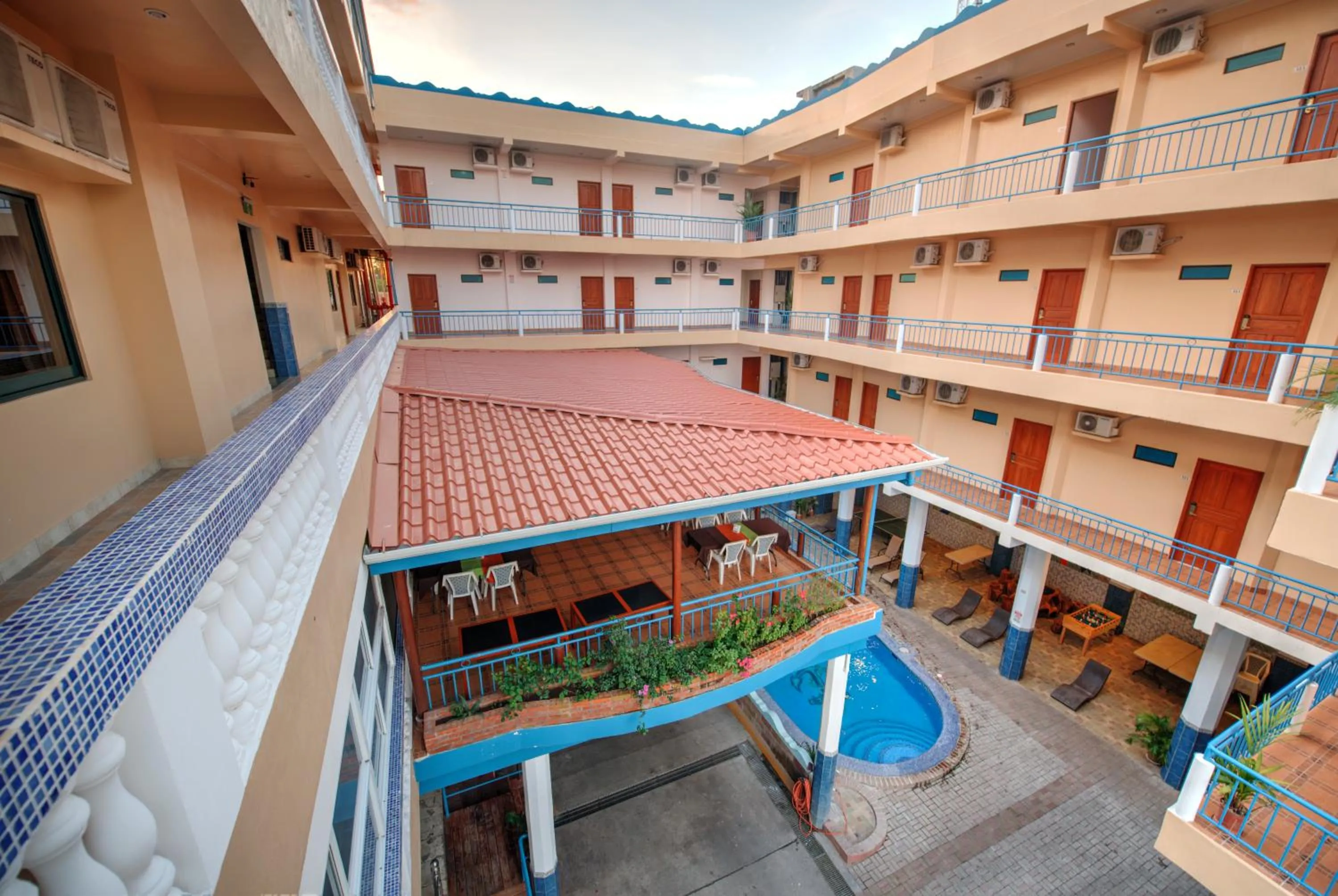 Bird's eye view in Hotel Puntarenas Beach