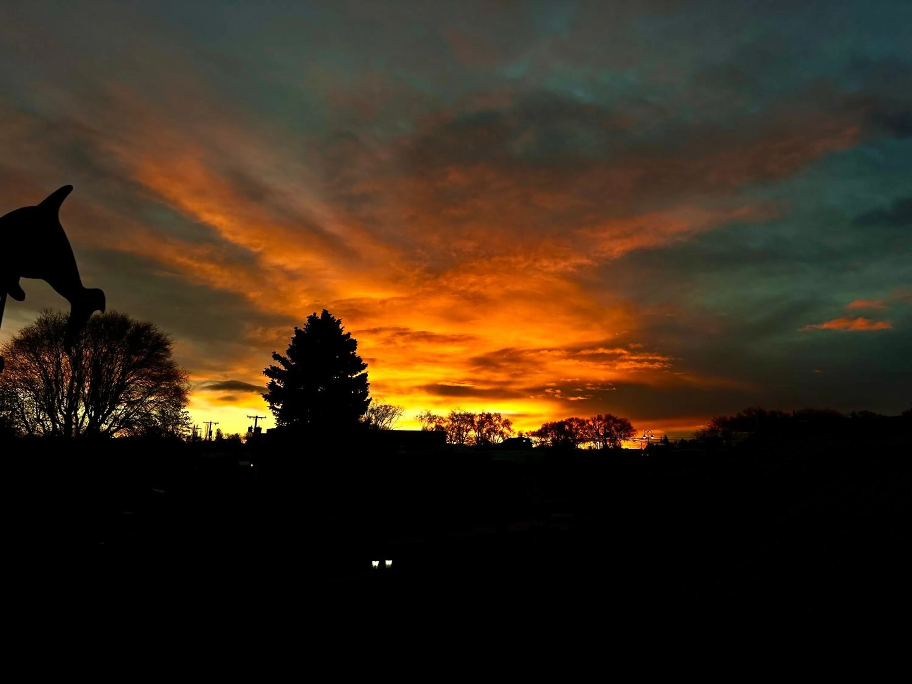 Sunrise in Soap Lake Natural Spa & Resort