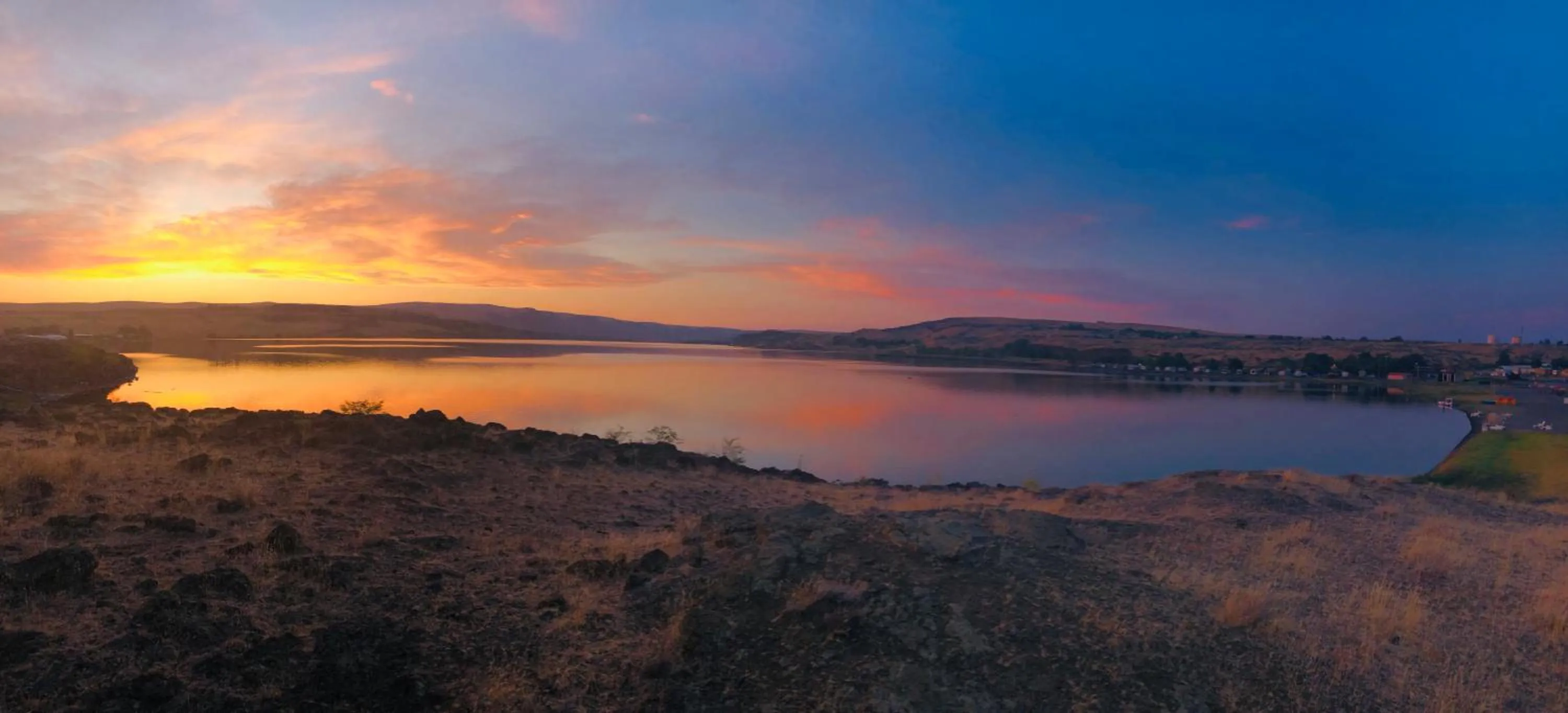 Lake view in Soap Lake Natural Spa & Resort