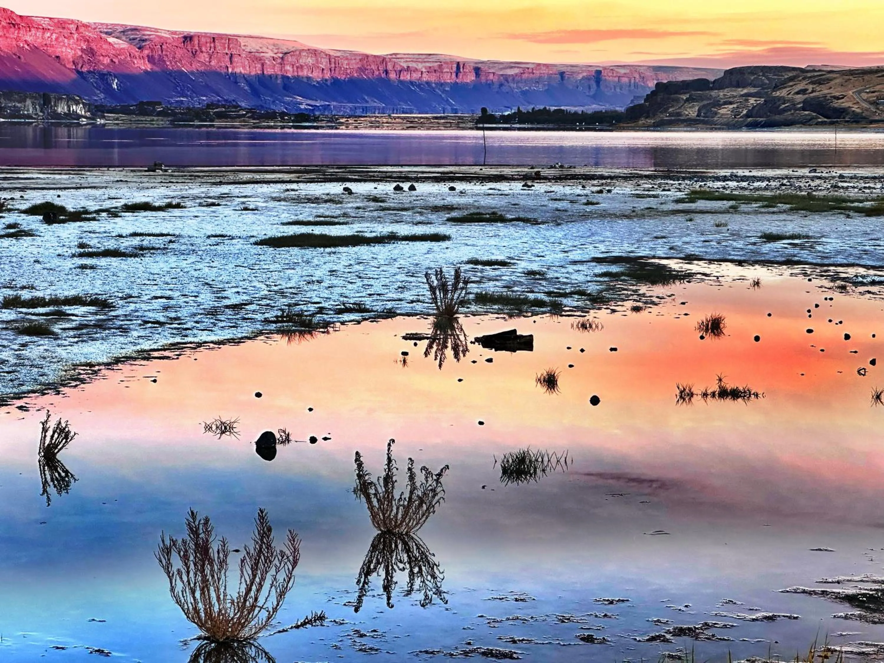 Lake view in Soap Lake Natural Spa & Resort