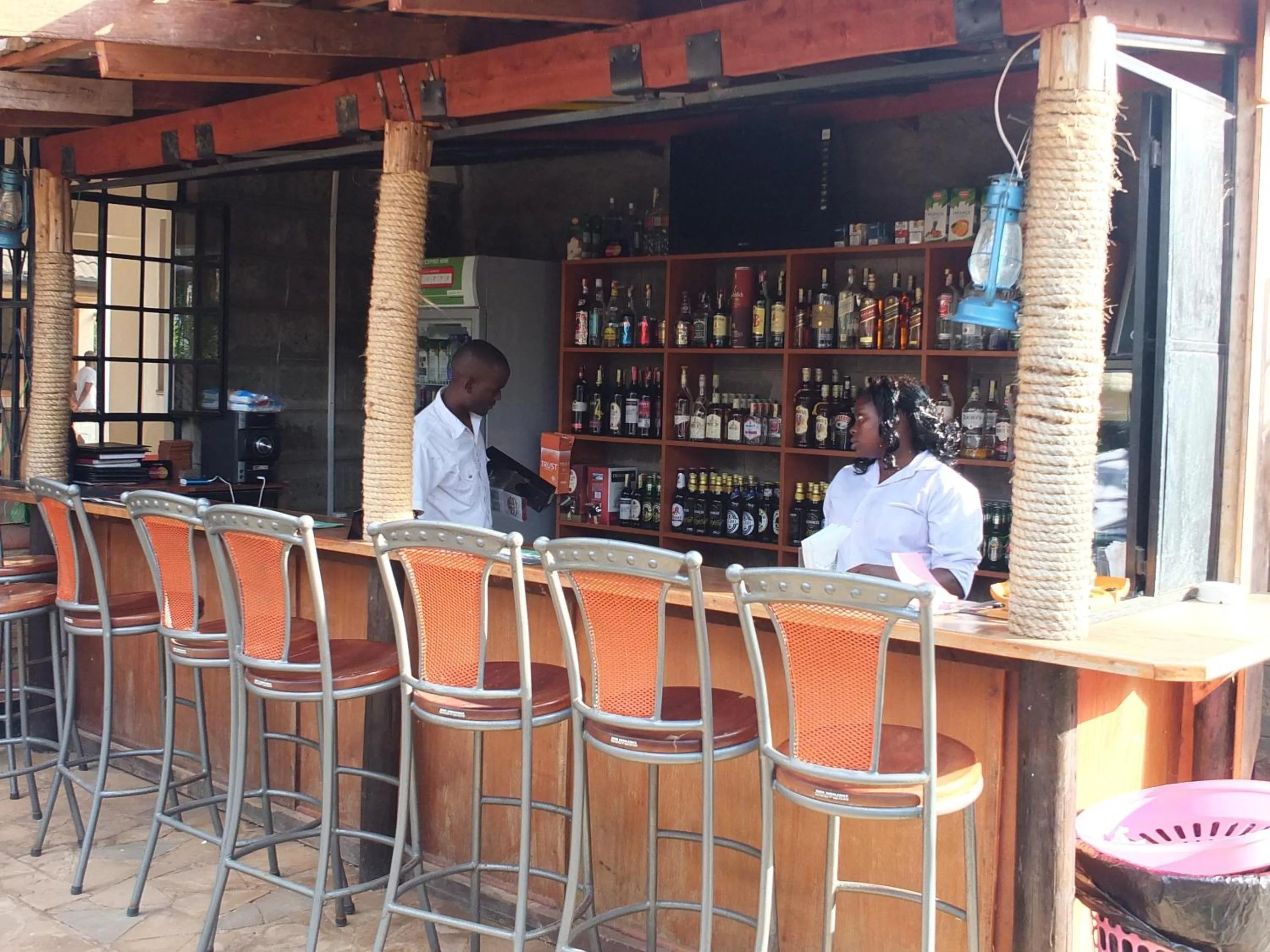 Lounge or bar in Afrika Lodges