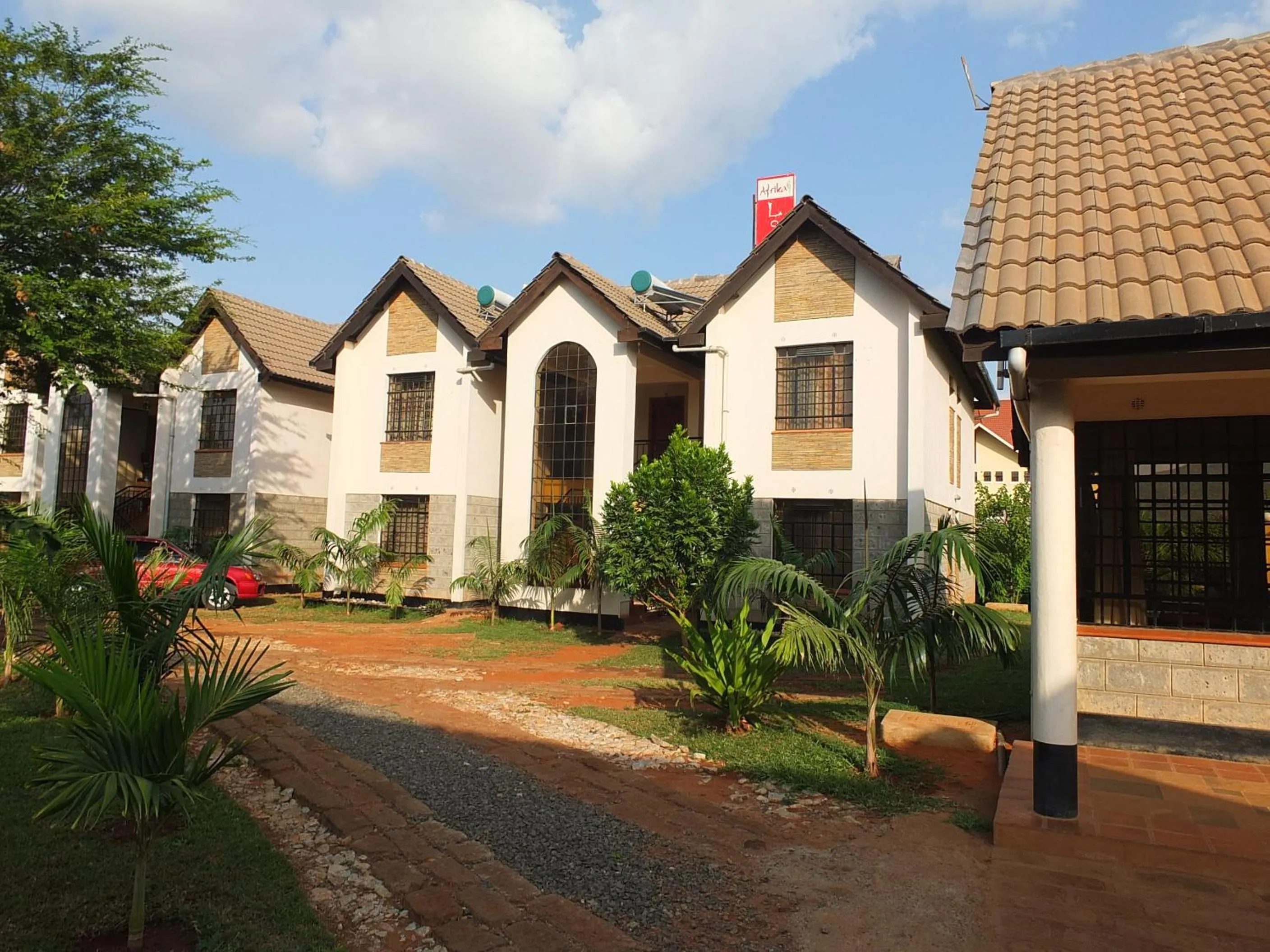Property building in Afrika Lodges