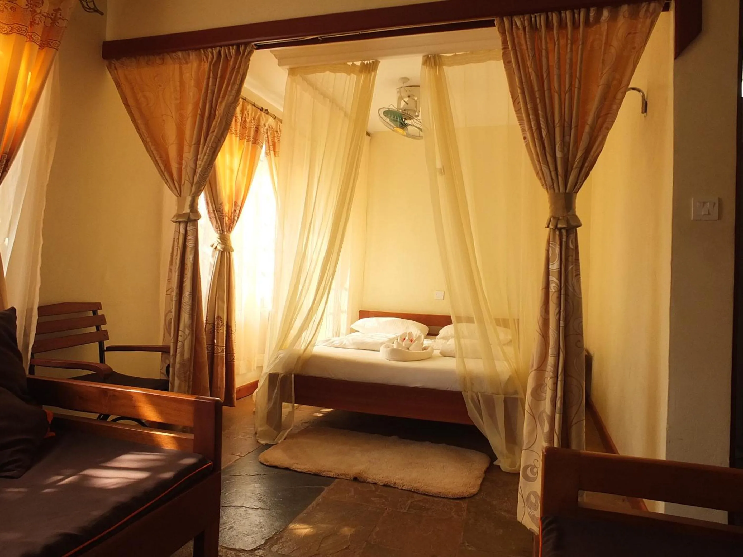 Bed in Afrika Lodges