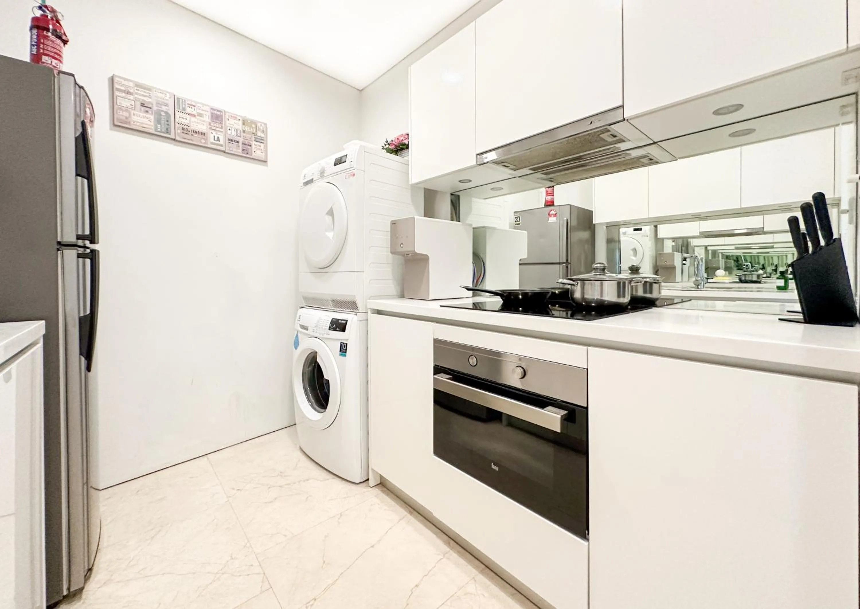 Kitchen or kitchenette in Vortex KLCC Vibes