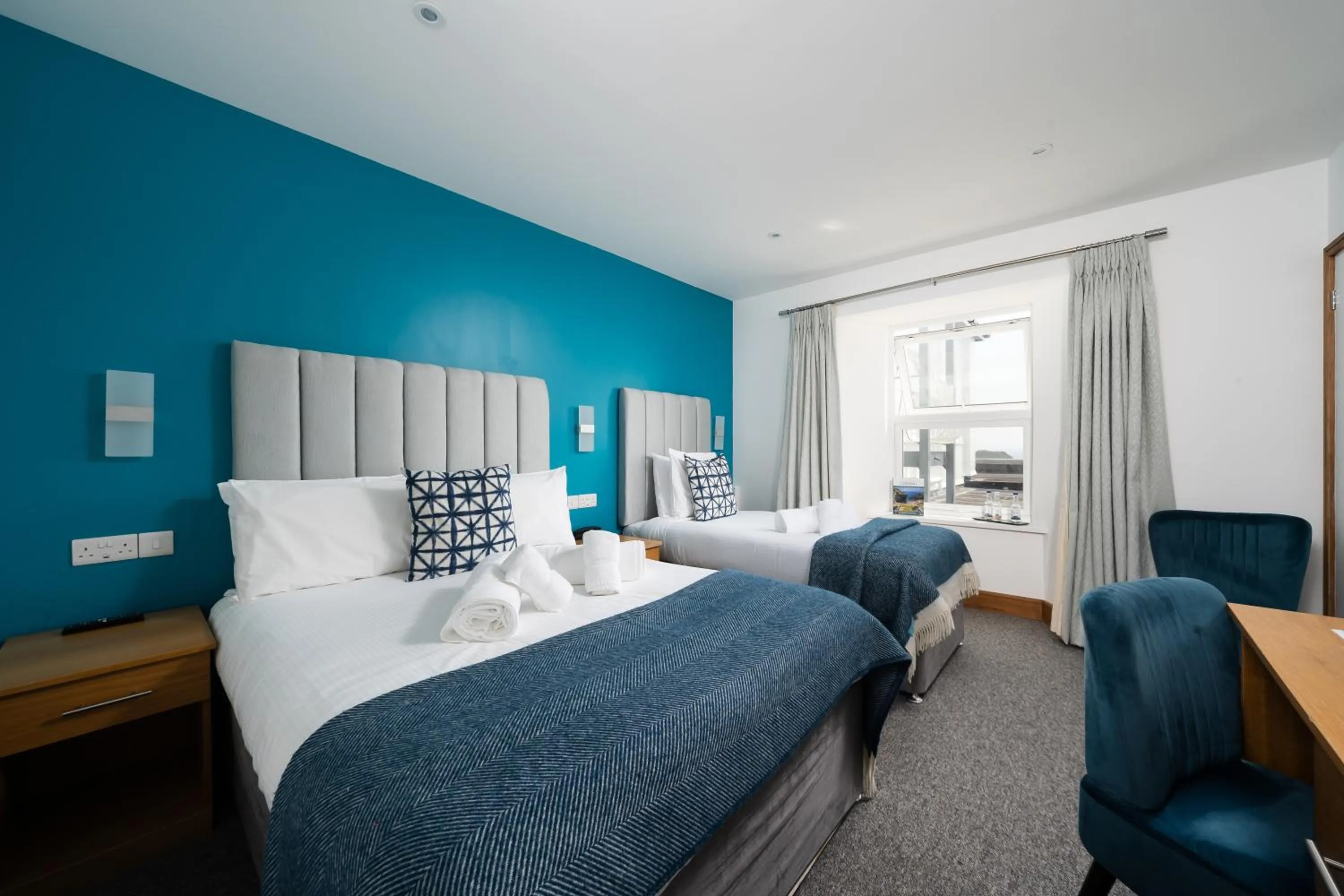 Bed in The Land's End Hotel