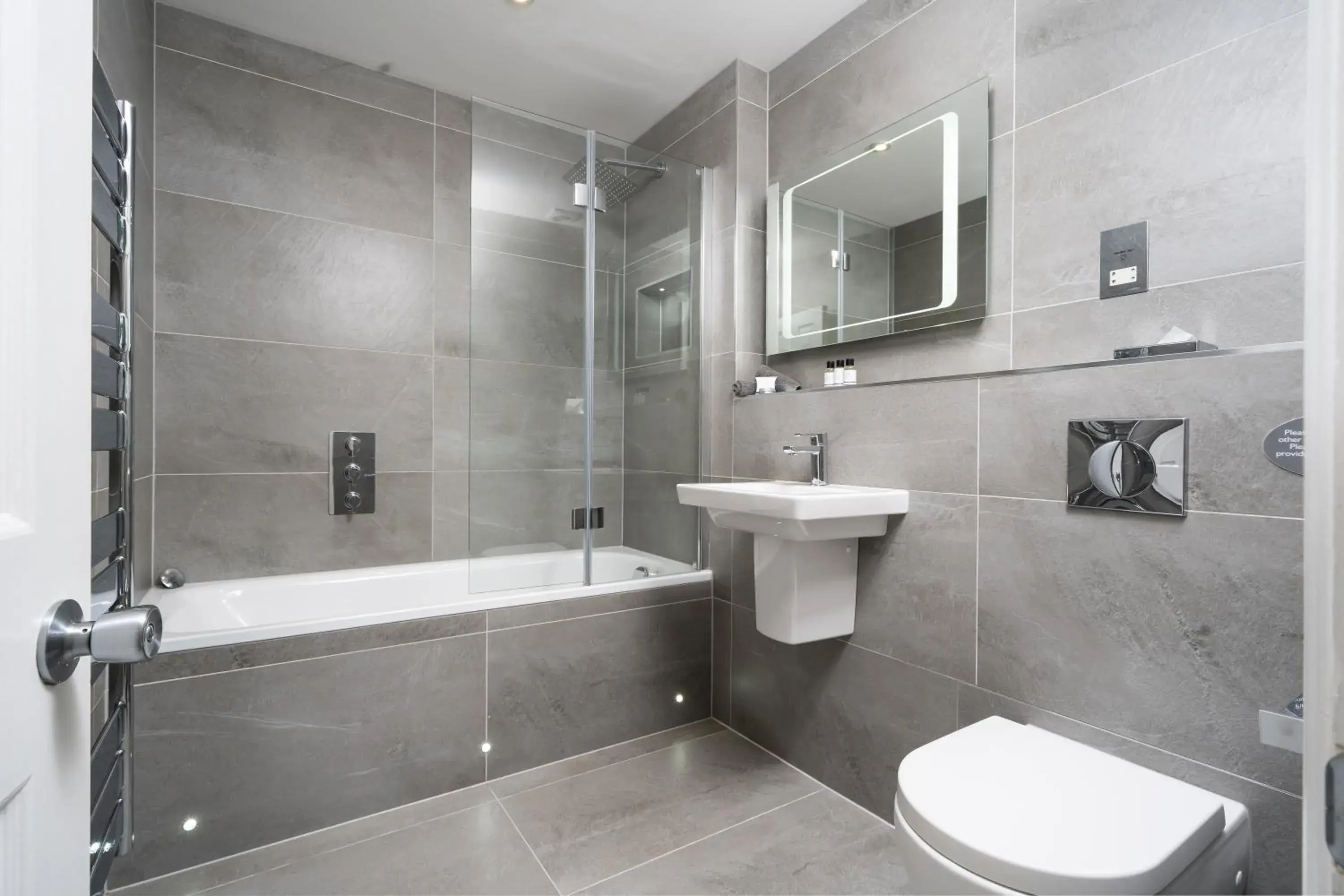 Bathroom in The Land's End Hotel Bathroom in The Land's End Hotel